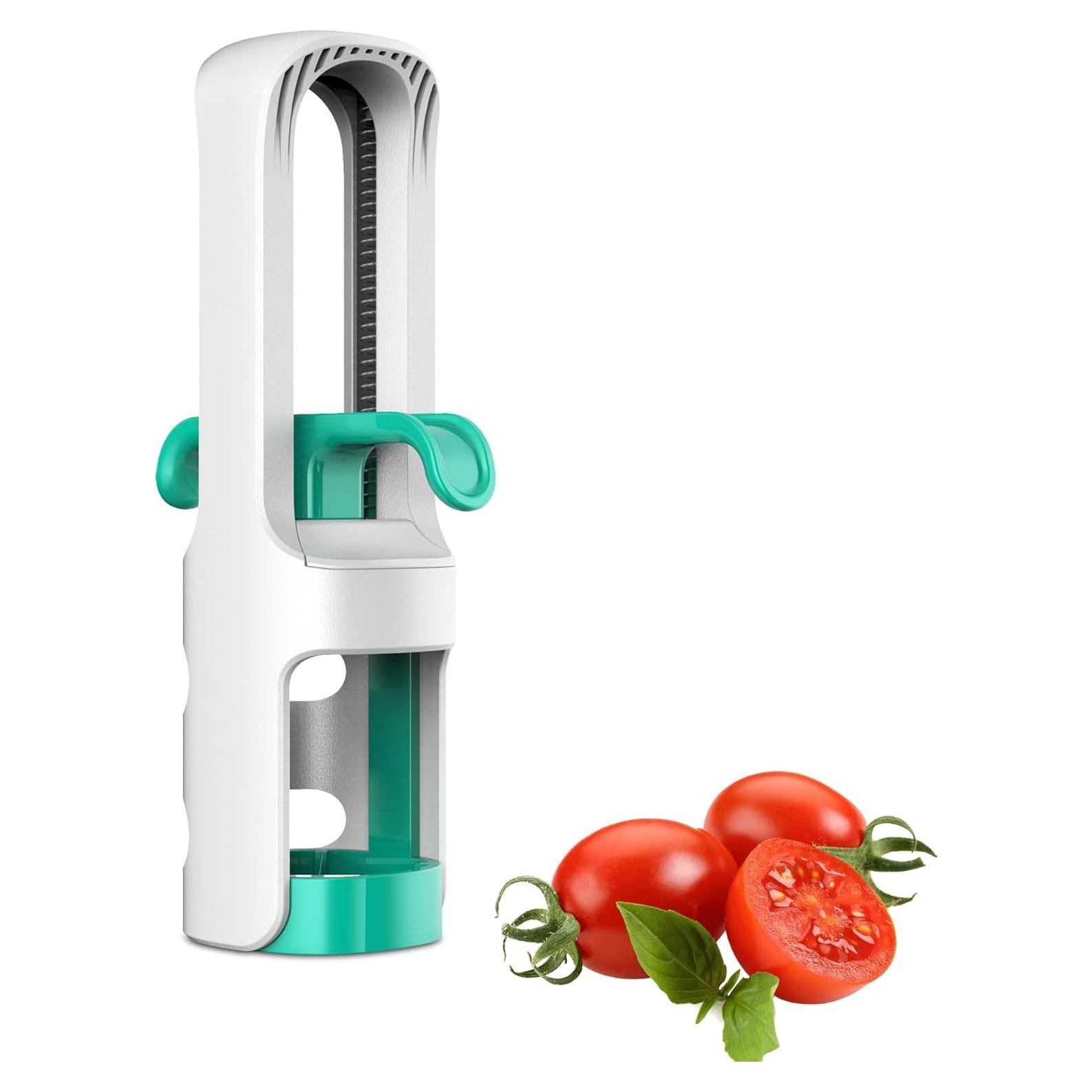 Cortador de Uvas HERLLY Manual Verde con Cuchillas de Acero Inoxidable