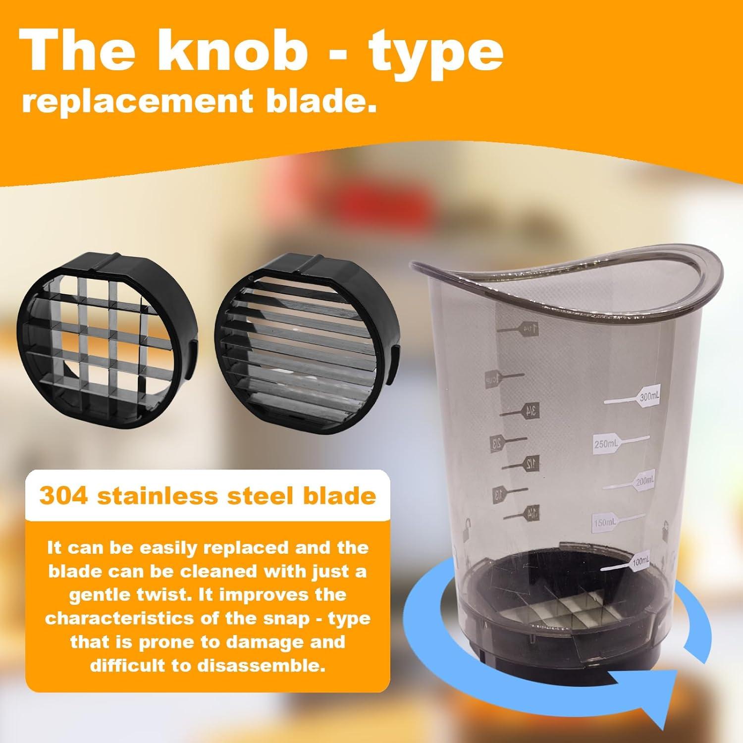 Cortador Manual de Frutas HuYeXdoro - 6mm, Acero Inoxidable