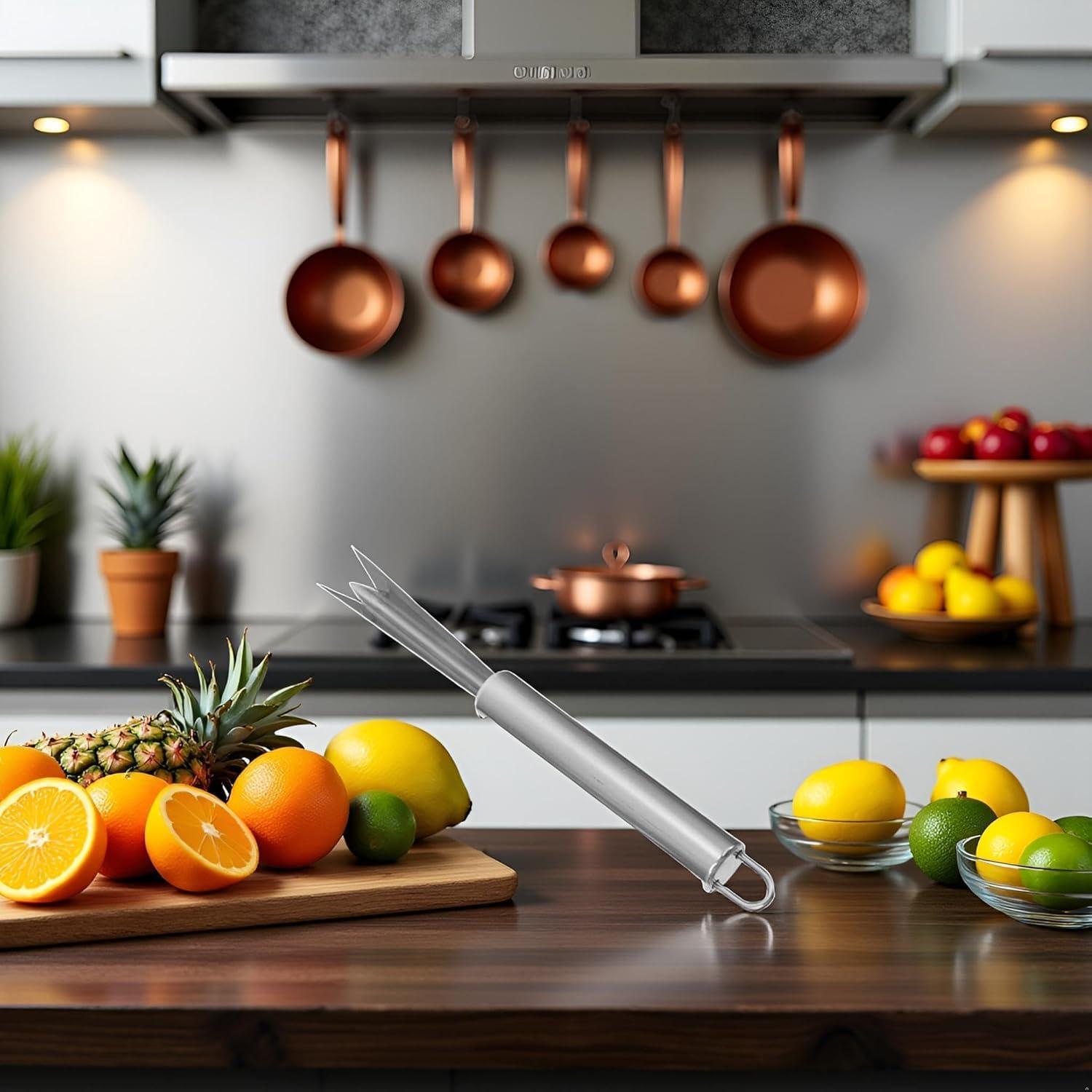 Pelador de Ojos de Piña Czhotg de Acero Inoxidable