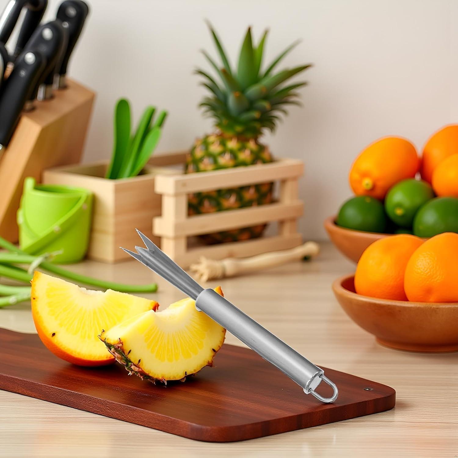 Pelador de Ojos de Piña Czhotg de Acero Inoxidable