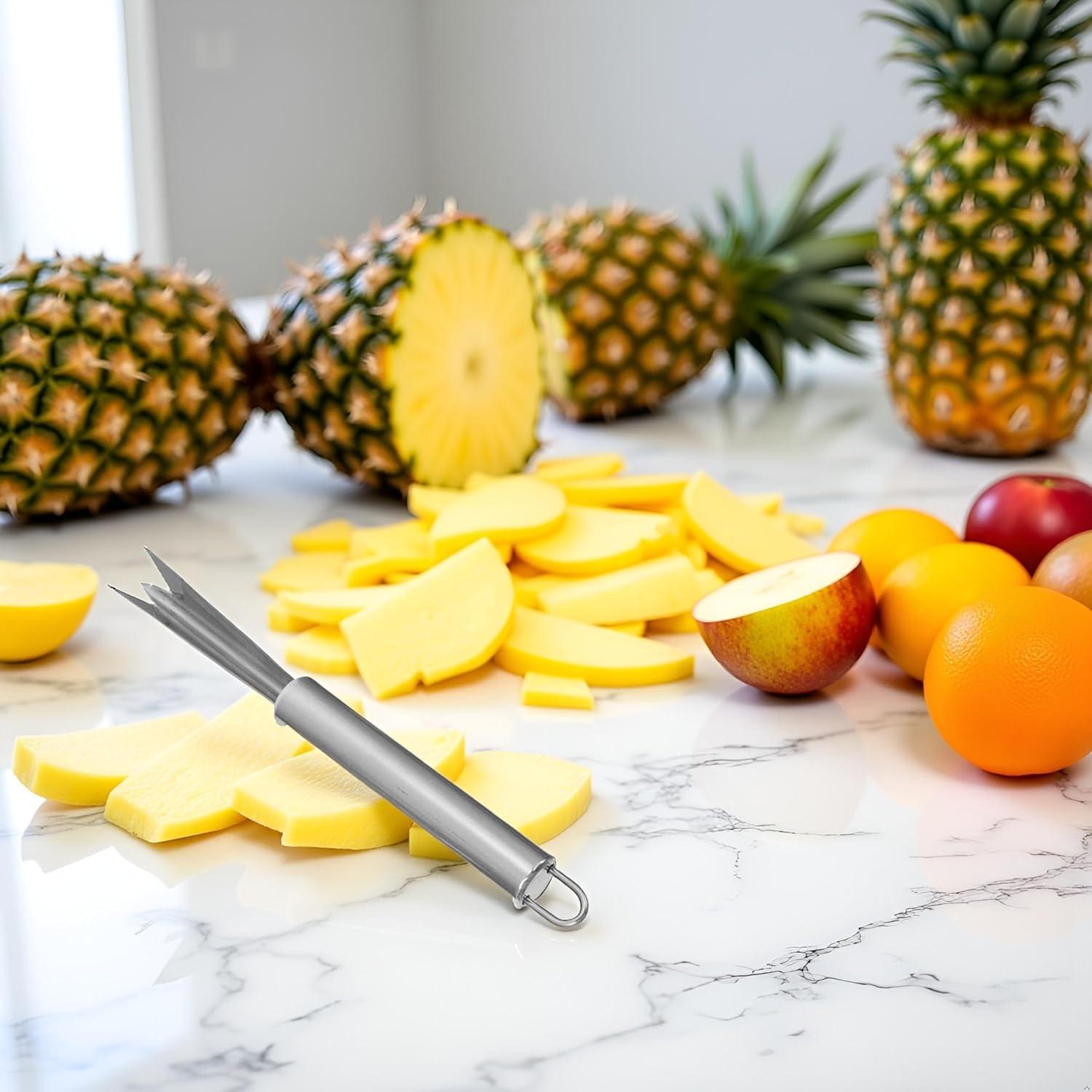 Pelador de Ojos de Piña Czhotg de Acero Inoxidable