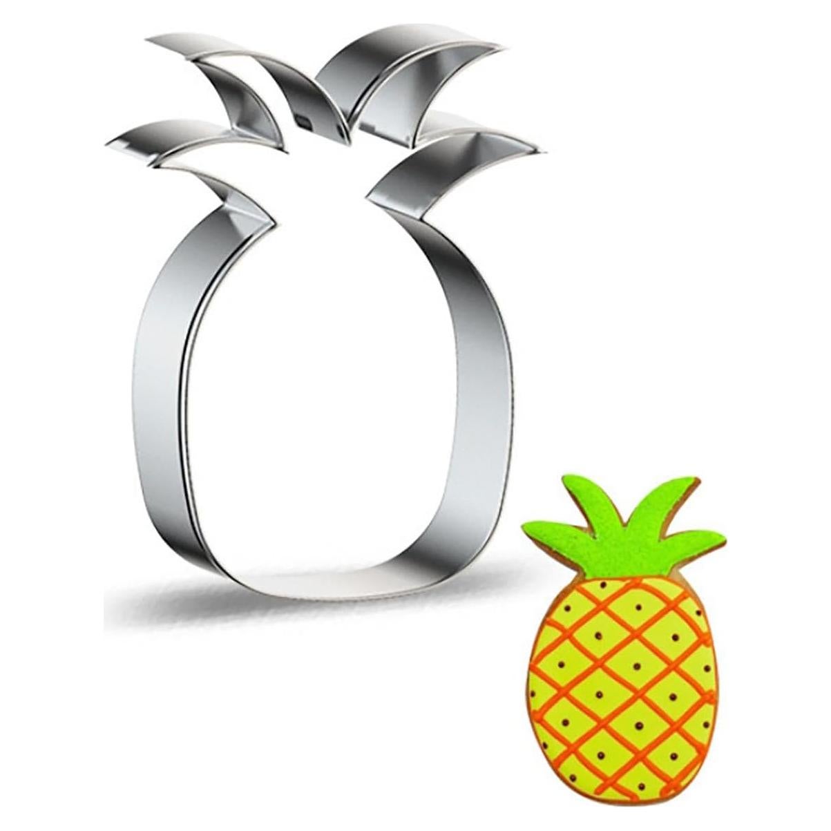 Cortador de Galletas Piña WAVIZJING Acero Inoxidable 7.4cm