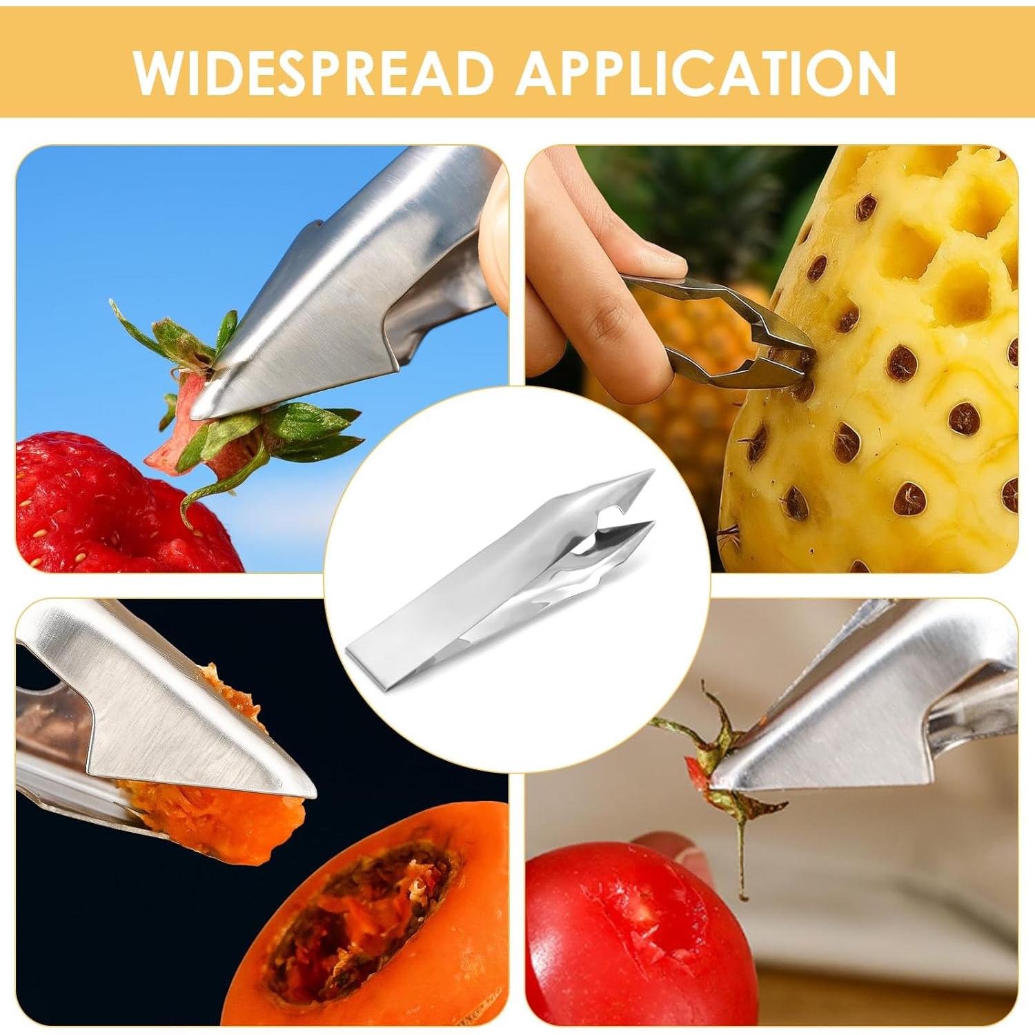 Juego de 4 Piezas para Quitar Ojos de Piña VILPKWMP Acero Inoxidable