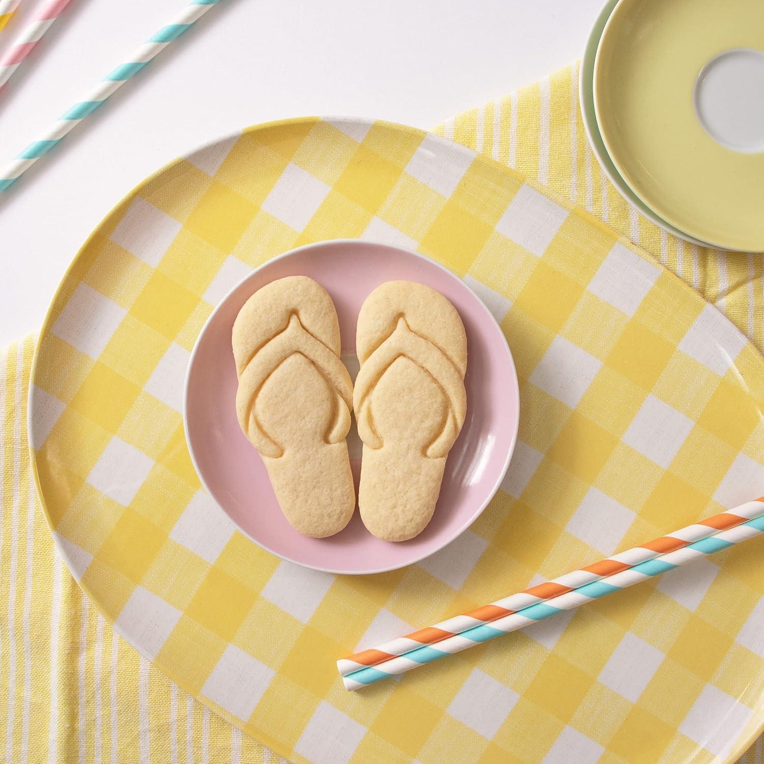 Cortador de Galletas Chanclas de Playa Bakerlogy 4.2x9.5cm