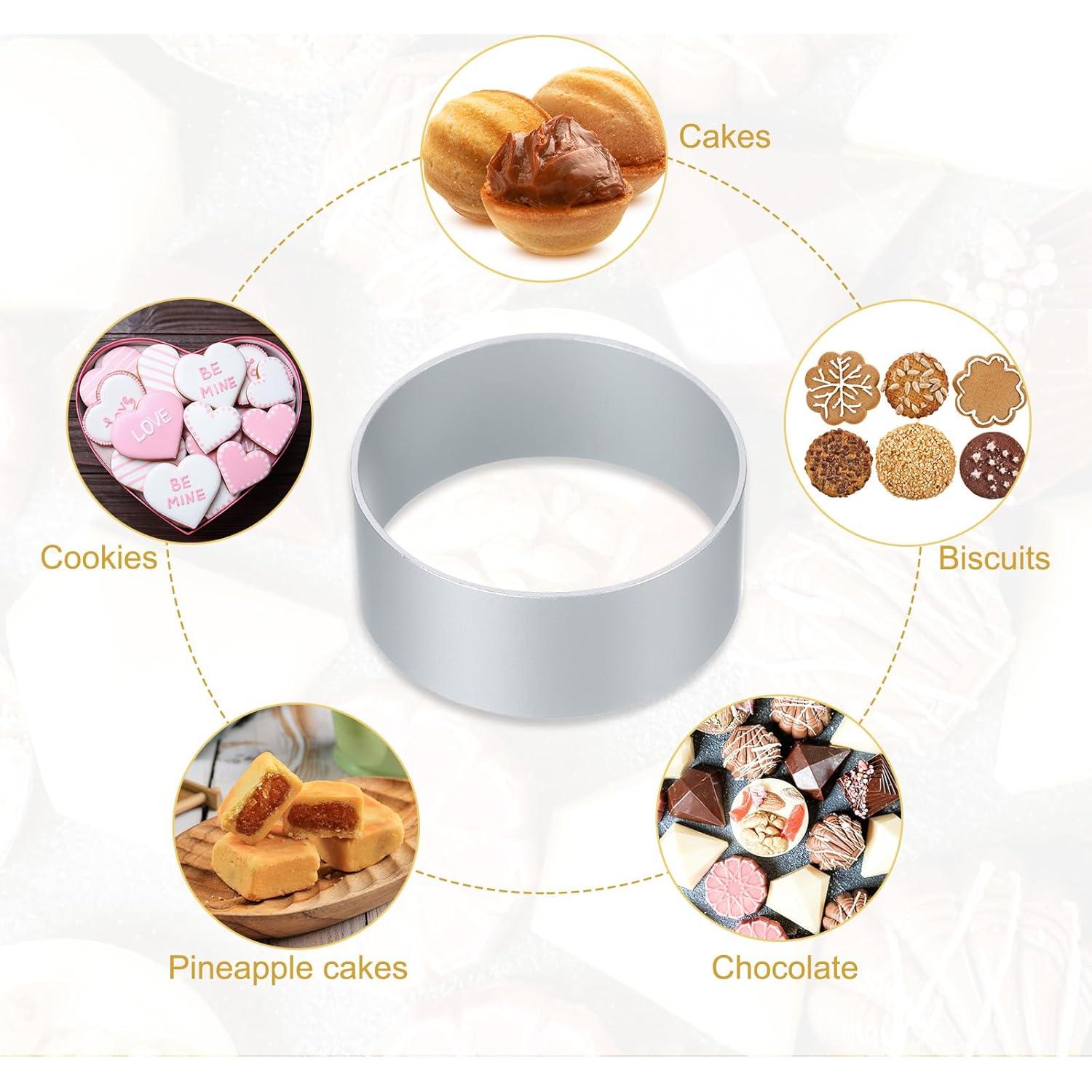 Set de 13 Cortadores de Galletas uxcell de Aluminio Antiadherente