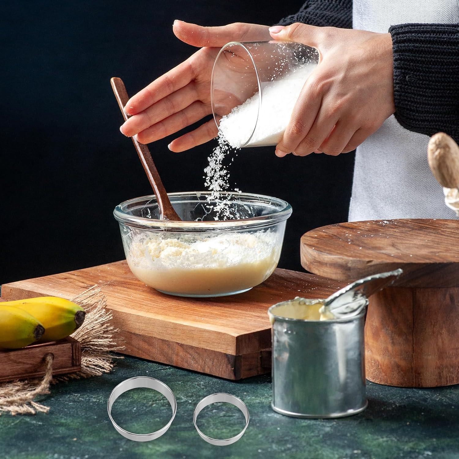 Juego de 6 Cortadores de Galletas Redondos Bruislard 5.2 a 15.5 cm