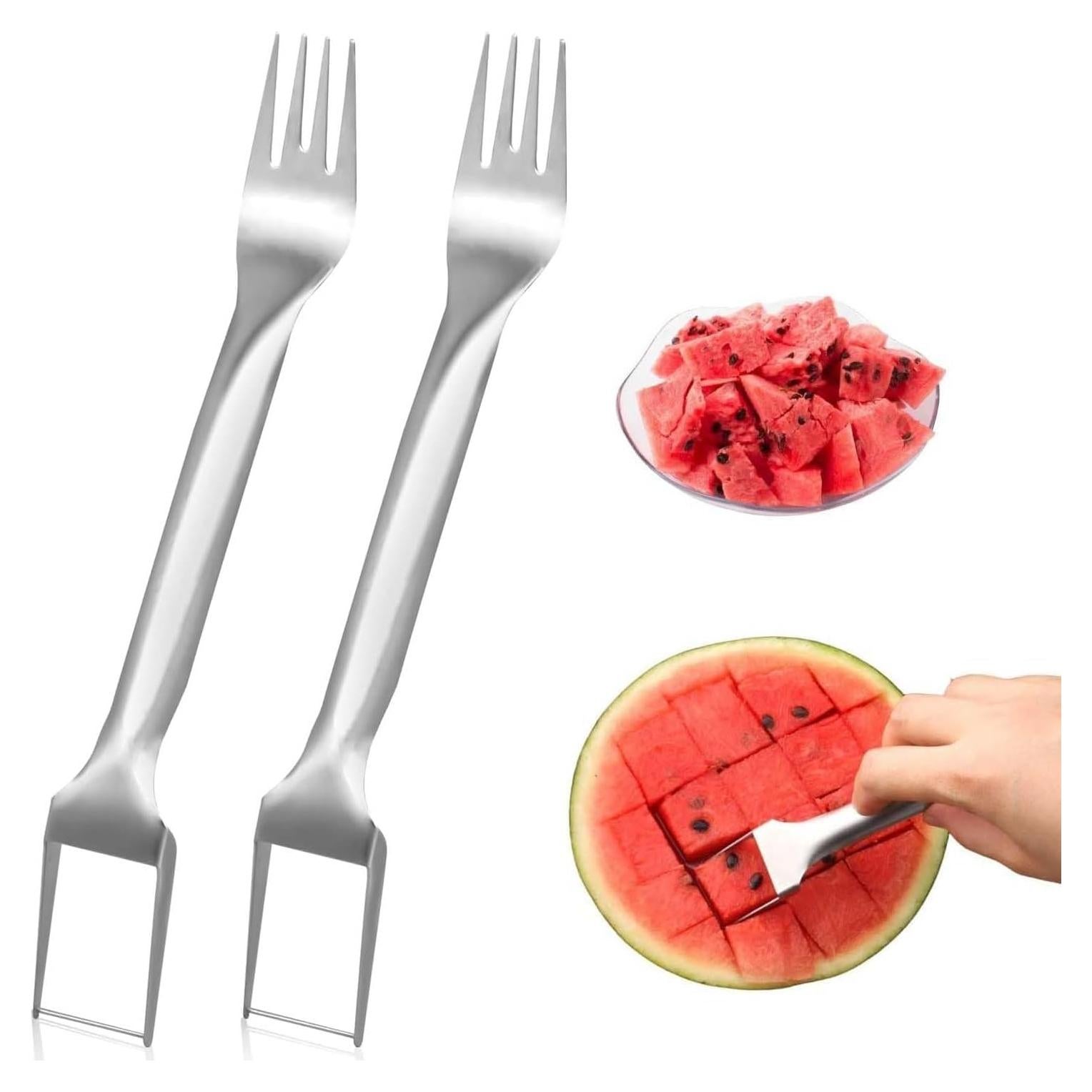 Cortador de Sandía 2 en 1 Genérico Acero Inoxidable 24.1 cm