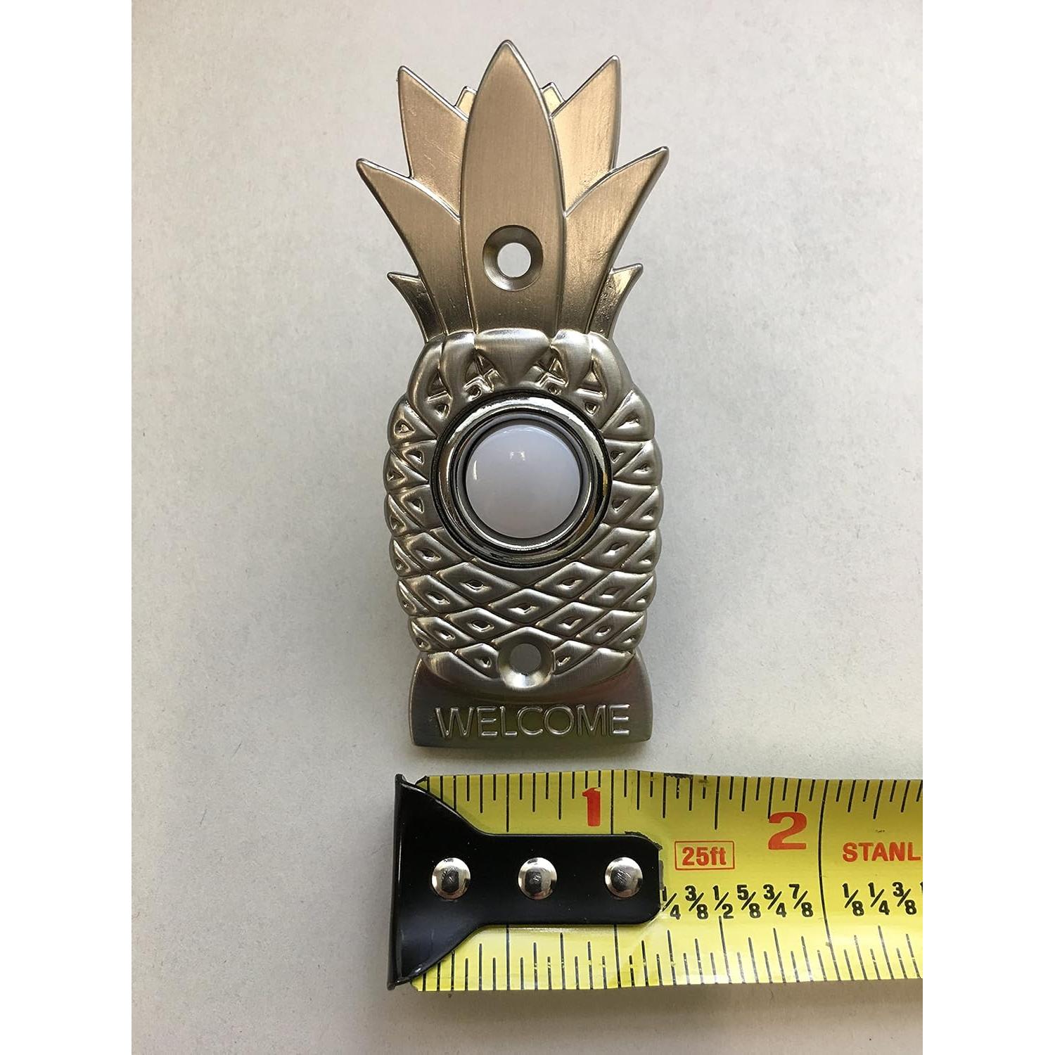 Botón de Timbre de Latón Iluminado Suministro de Protección