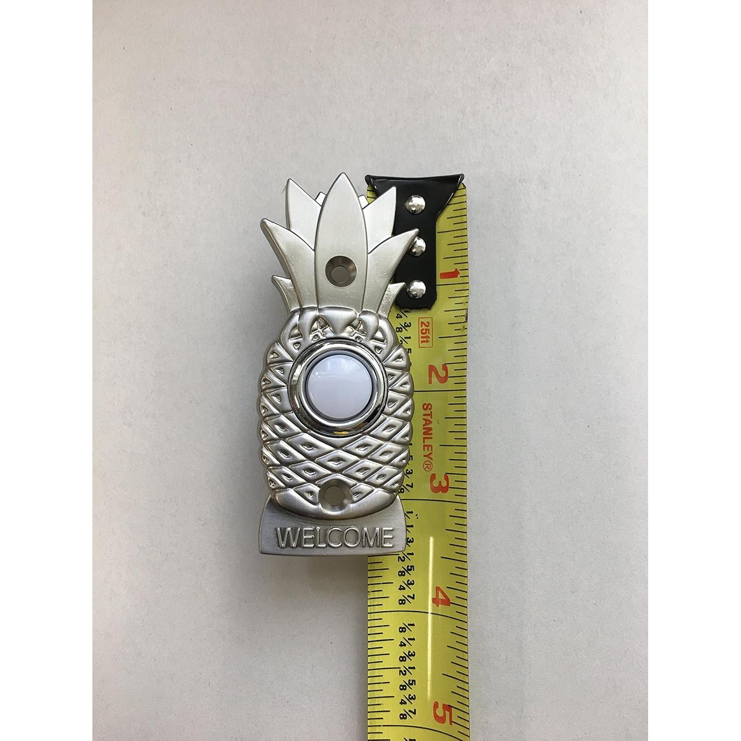 Botón de Timbre de Latón Iluminado Suministro de Protección