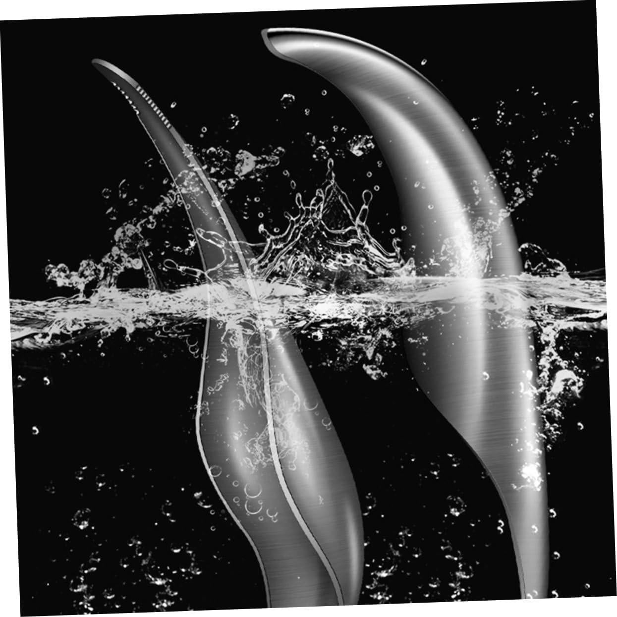 Limpiador de Camarones HEALLILY Acero Inoxidable 6 Piezas