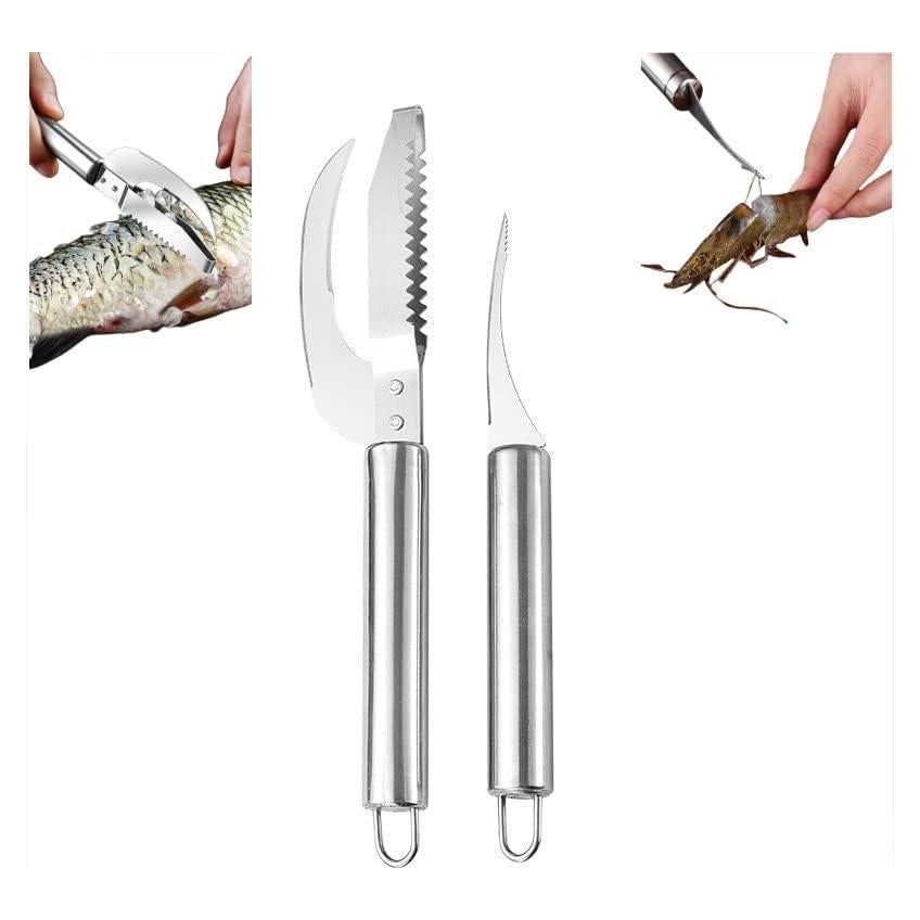 Cuchillo Multifuncional para Pescado Chinshwehaw 3-en-1