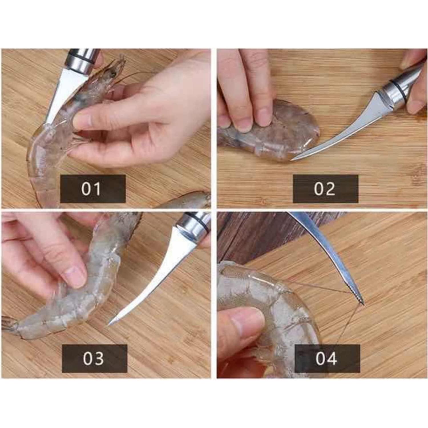 Cuchillo Multifuncional para Pescado Chinshwehaw 3-en-1