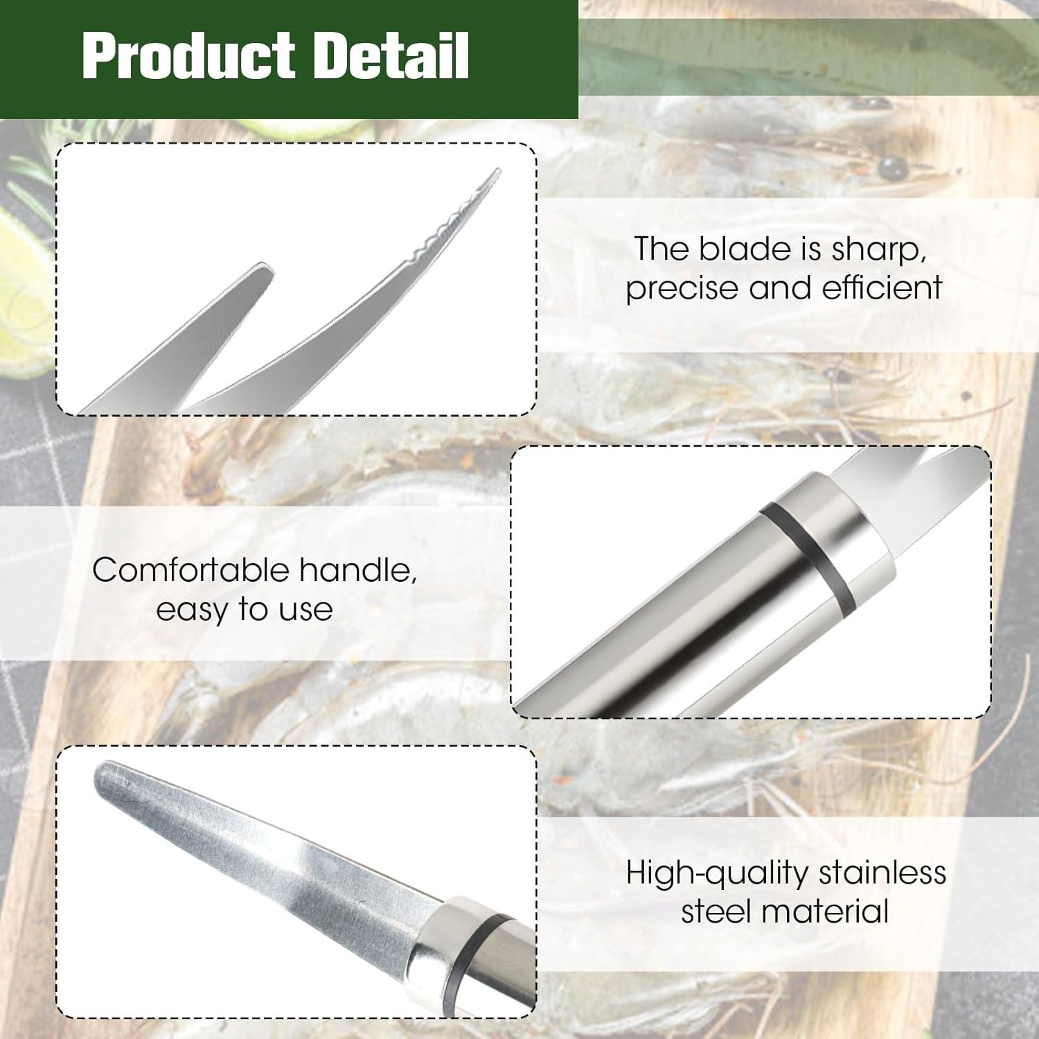 Herramienta Multifuncional 5 en 1 VILPKWMP para Limpiar Camarones