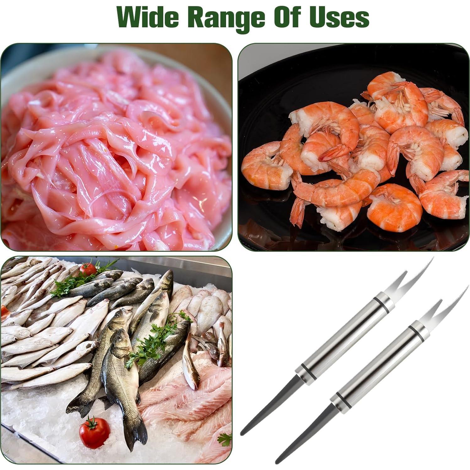 Herramienta Multifuncional 5 en 1 VILPKWMP para Limpiar Camarones