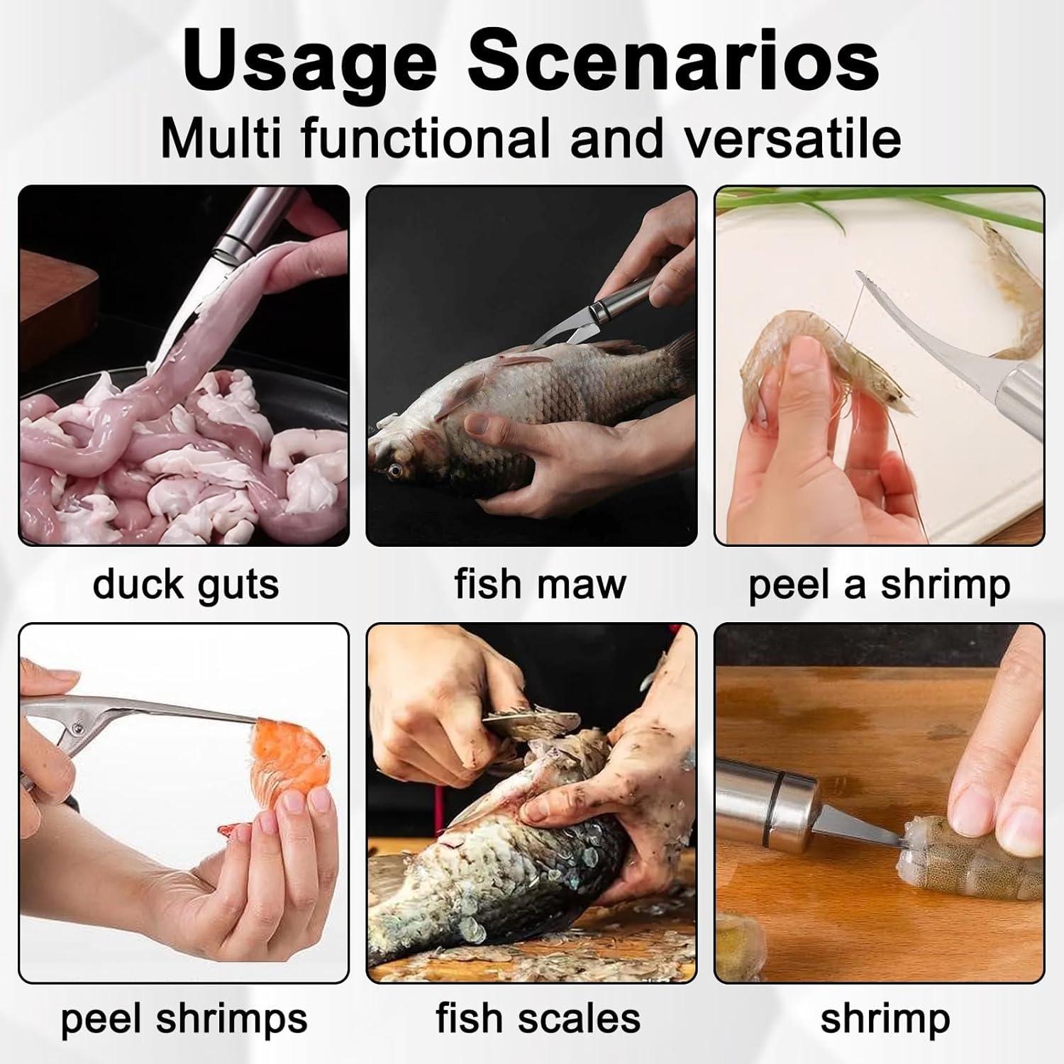 Kit de Pelado de Mariscos Giococo: Cangrejo y Camarones