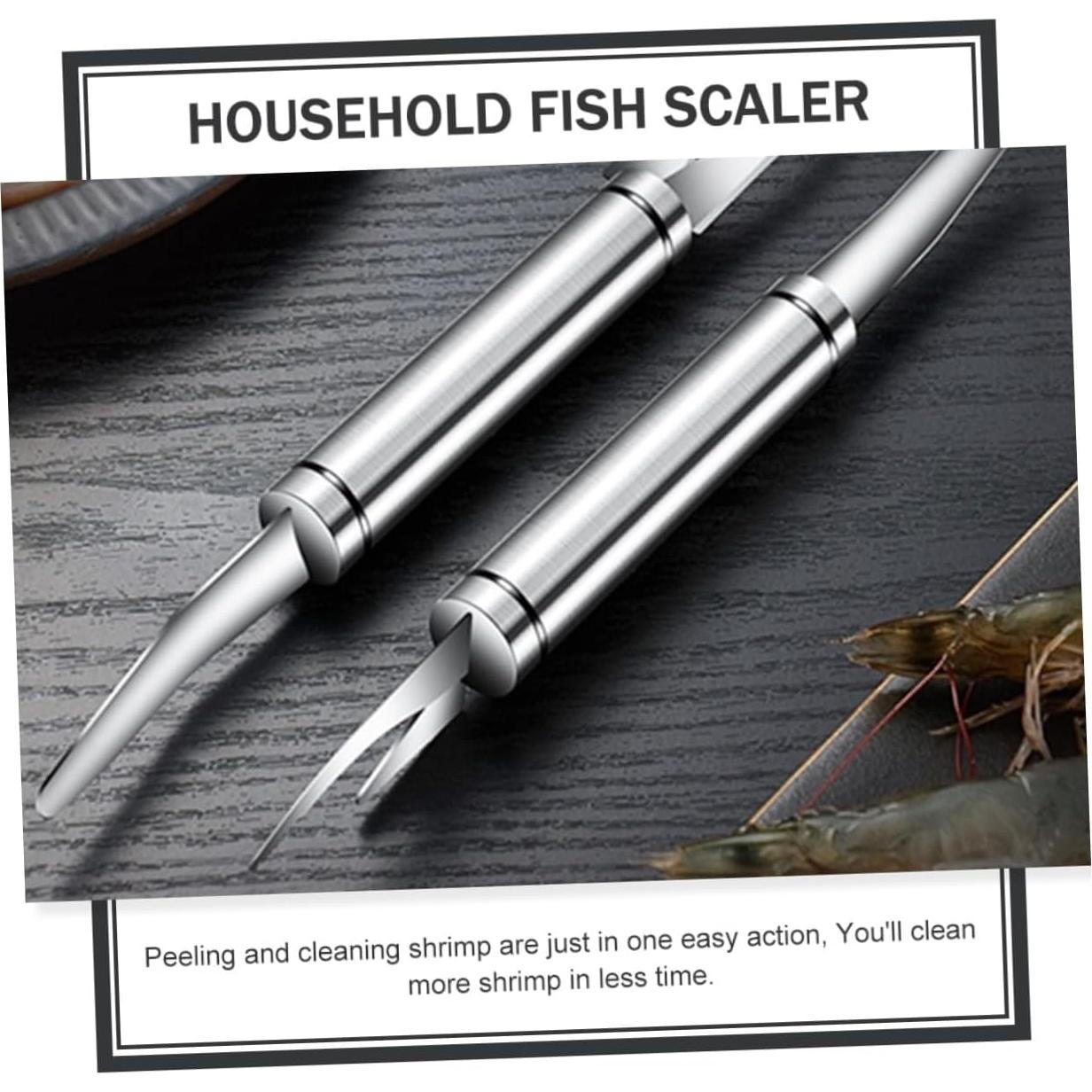 Juego de 4 Peladores de Camarones y Escalador de Pescado Homoyoyo