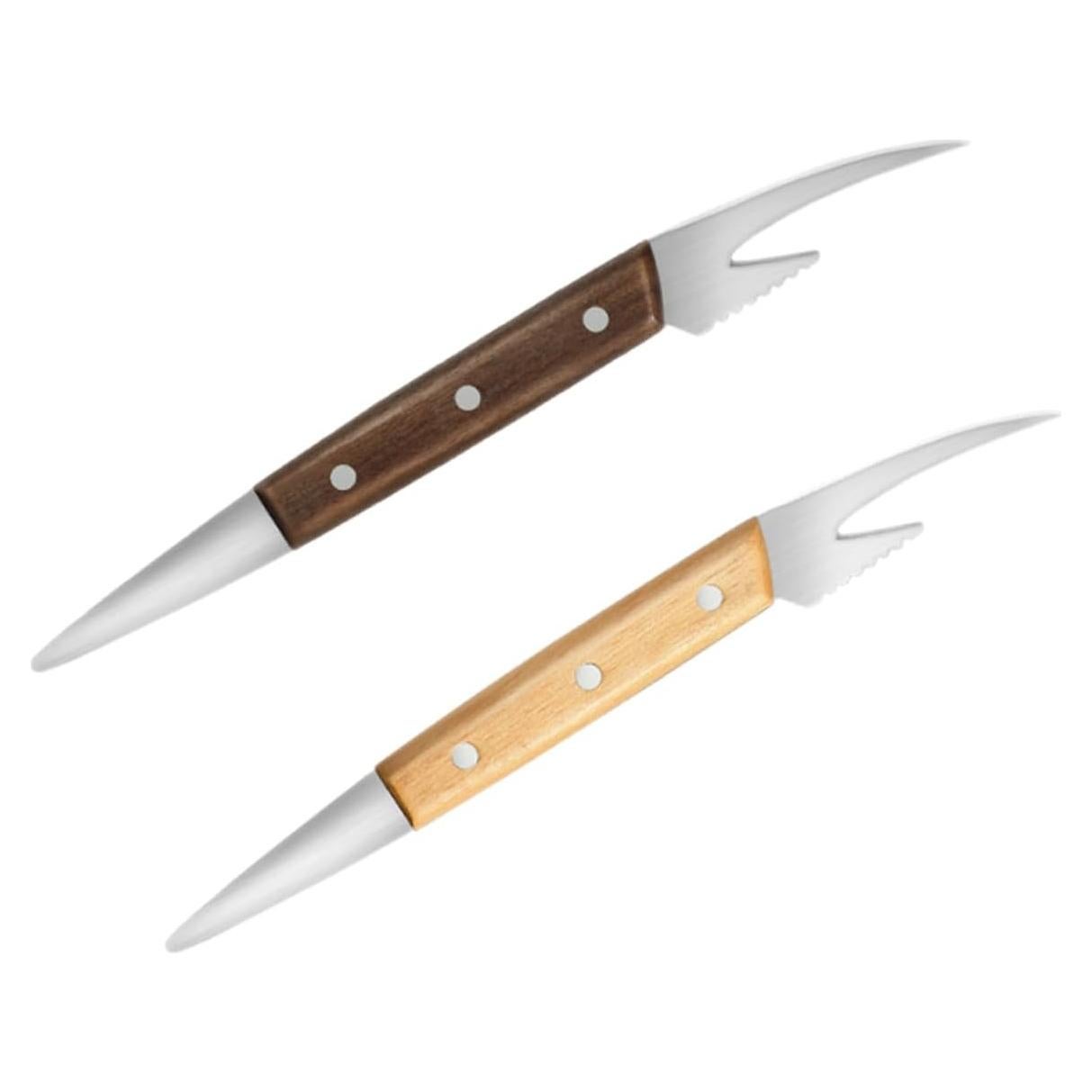 Pelador de Camarones LIFKOME de Acero Inoxidable Doble Cabeza