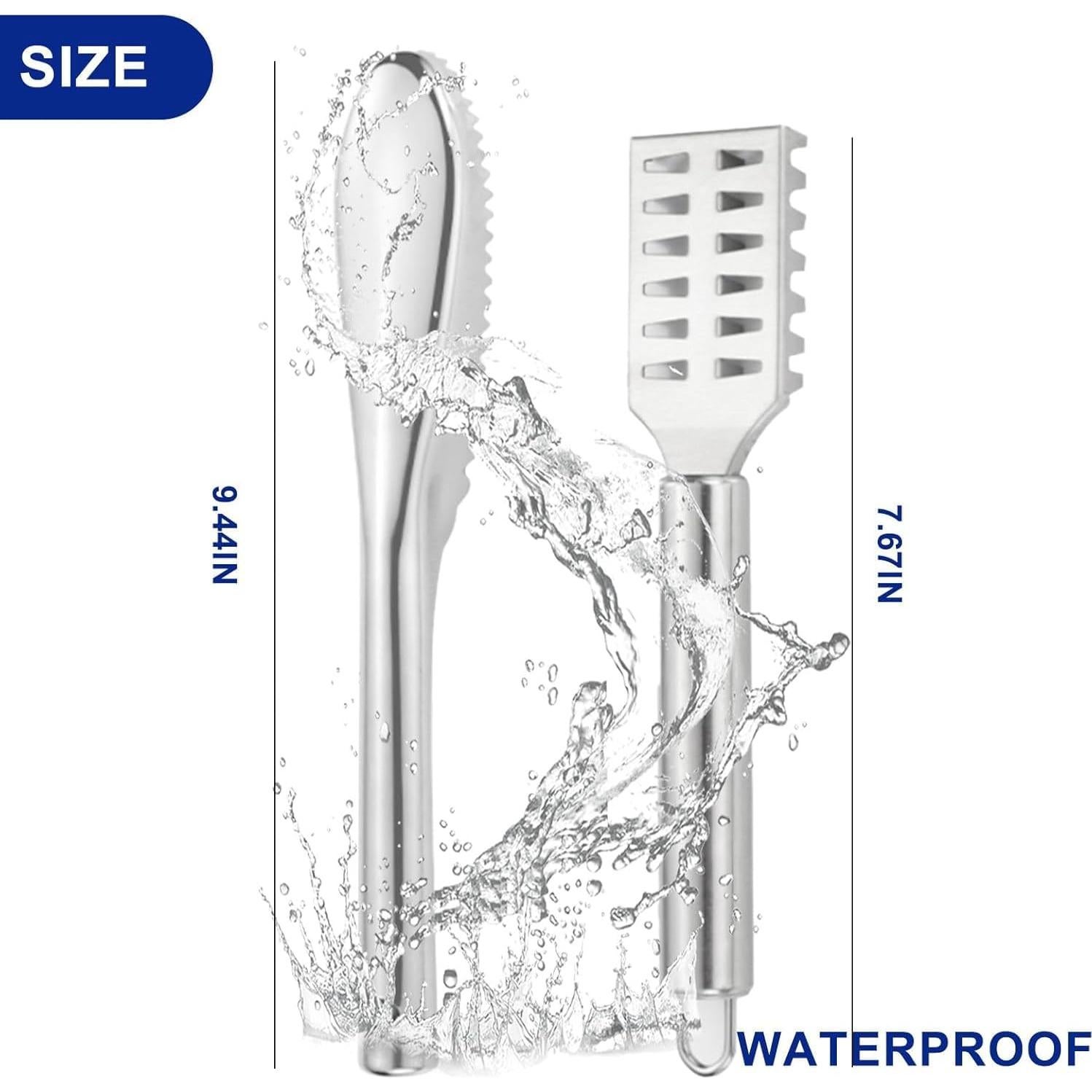 Kit de 2 Removedores de Escamas de Pescado JOCNIKA Acero Inoxidable