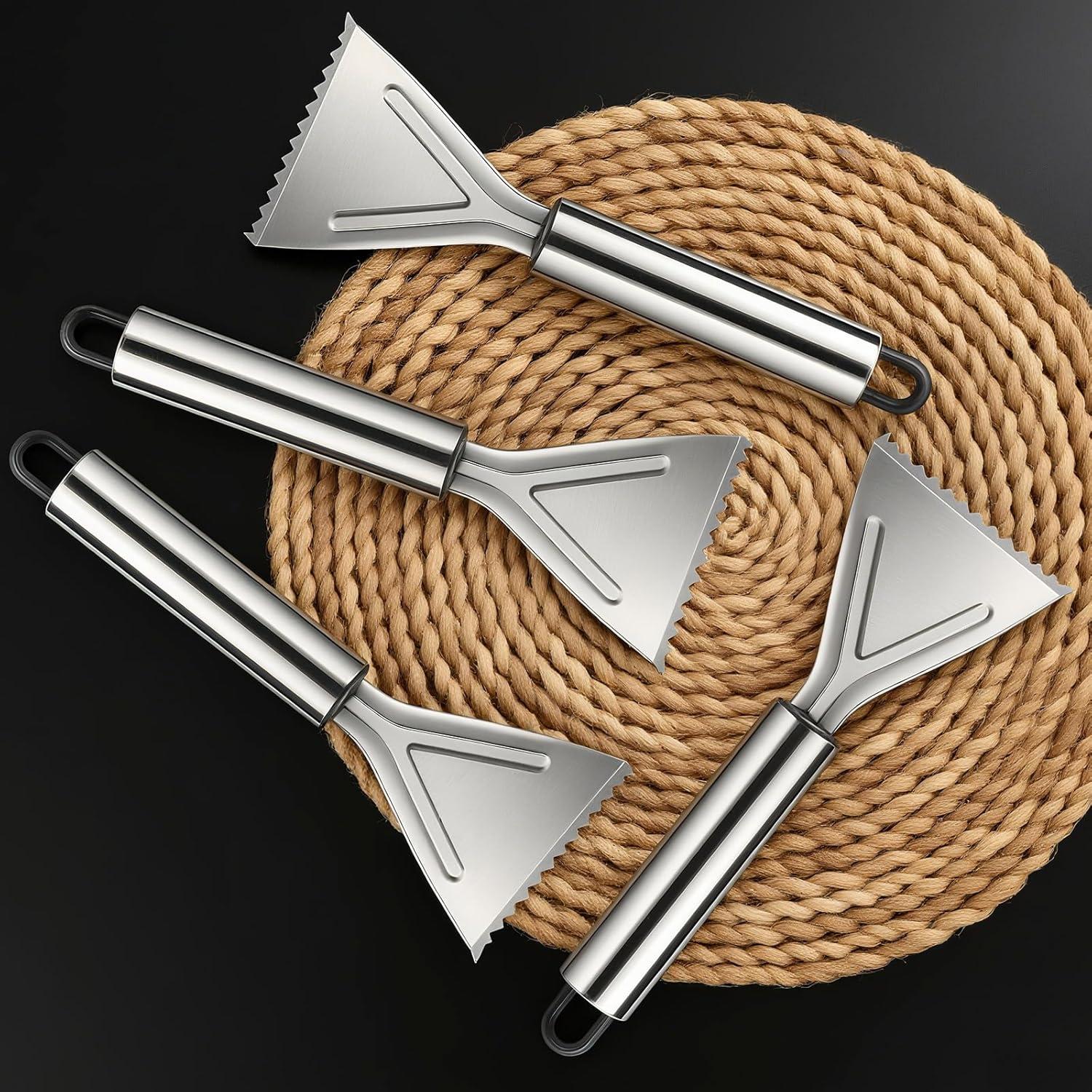 Juego de 4 Removedores de Escamas de Pescado Asofelk