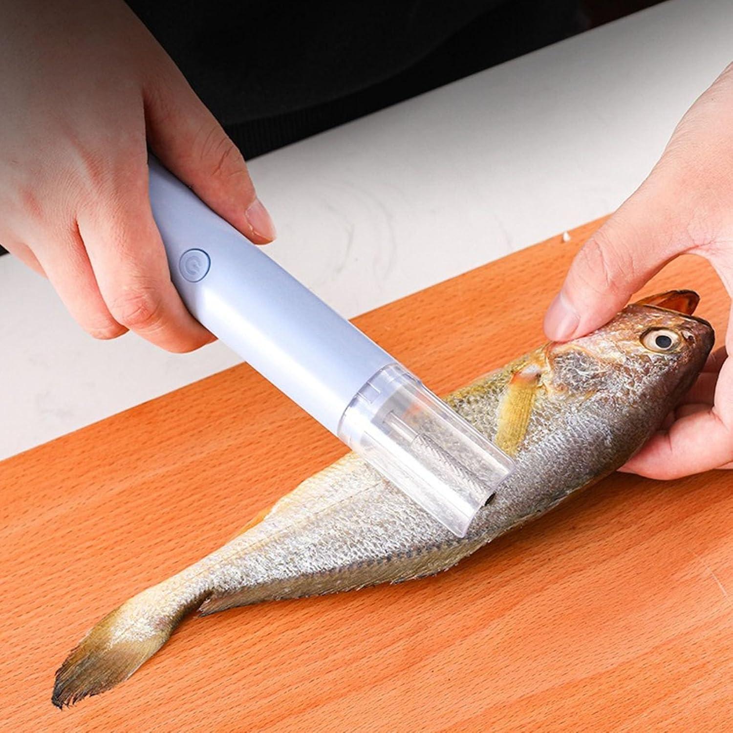 Escalador de Pescado Eléctrico TOPINCN Inalámbrico 194g