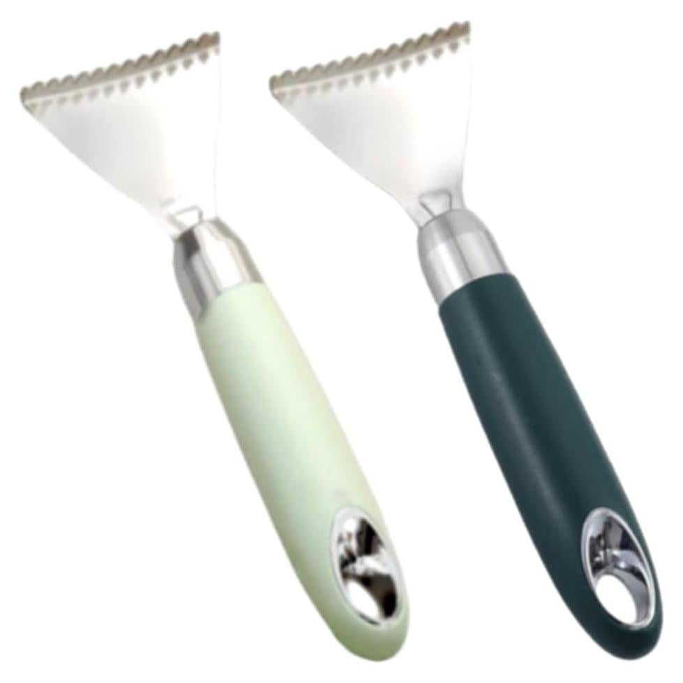 Escalador de Pescado Adorambling Acero Inoxidable 2 Pcs