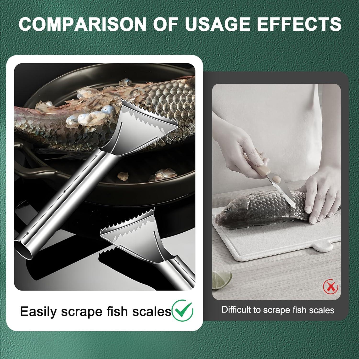 Juego de 2PC Removedor de Escamas de Pescado OMASUNB