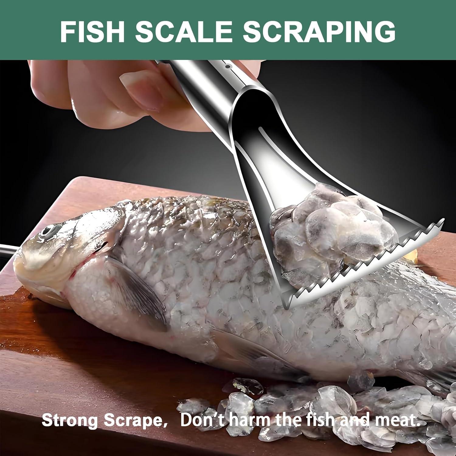Juego de 2PC Removedor de Escamas de Pescado OMASUNB