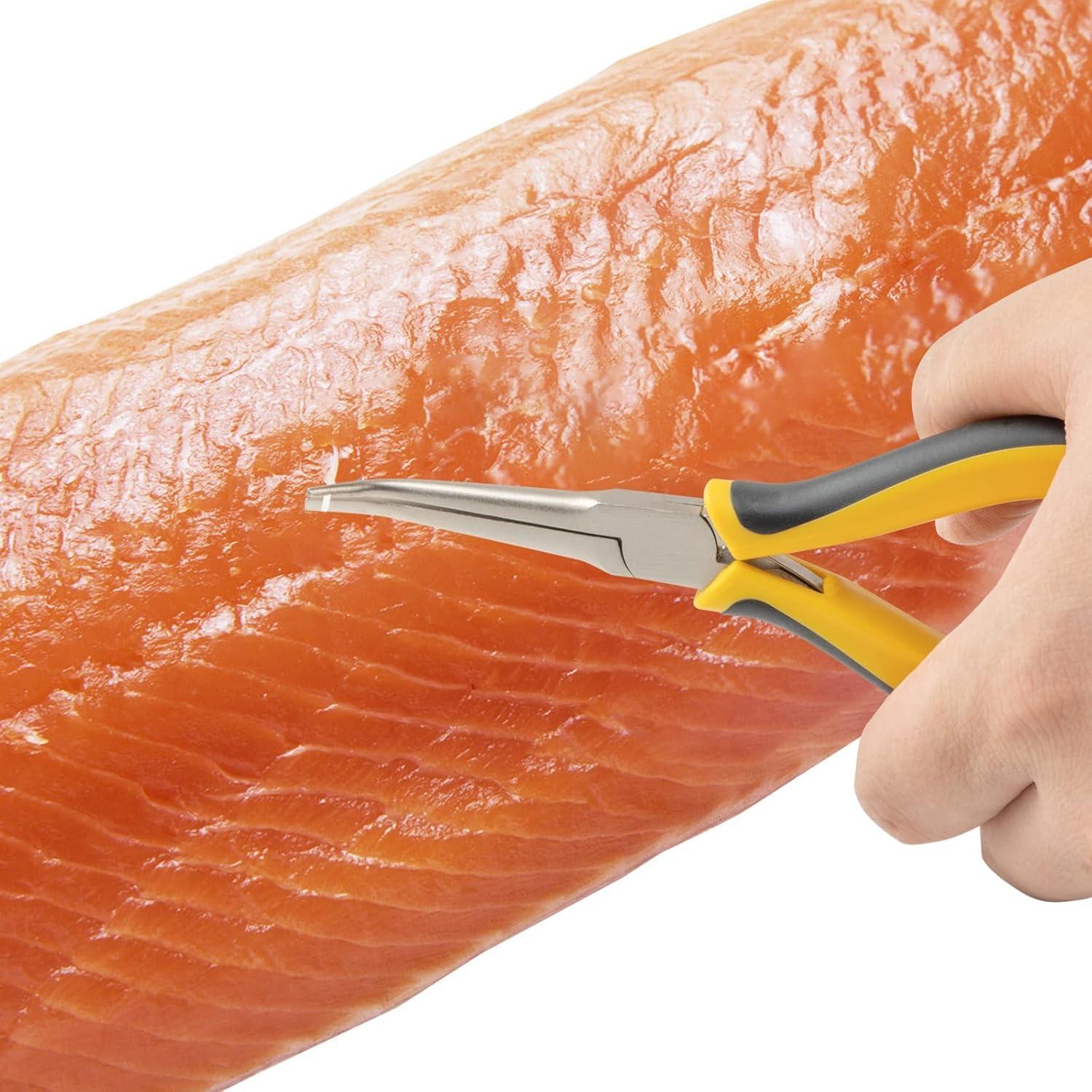 Kit de Pinzas para Espinas de Pescado THAMIAO 15.24 cm Acero Inoxidable