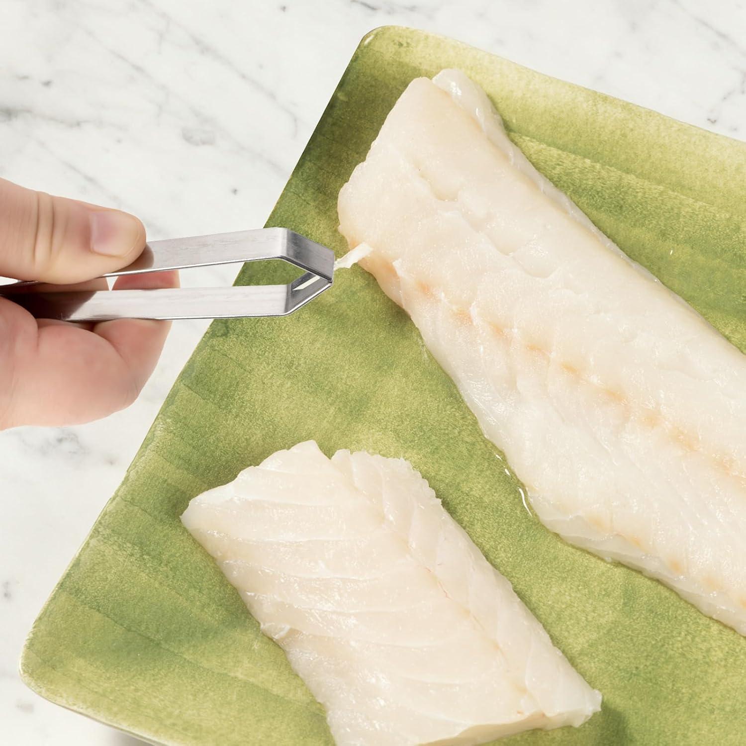 Kit de Pinzas para Espinas de Pescado THAMIAO 15.24 cm Acero Inoxidable