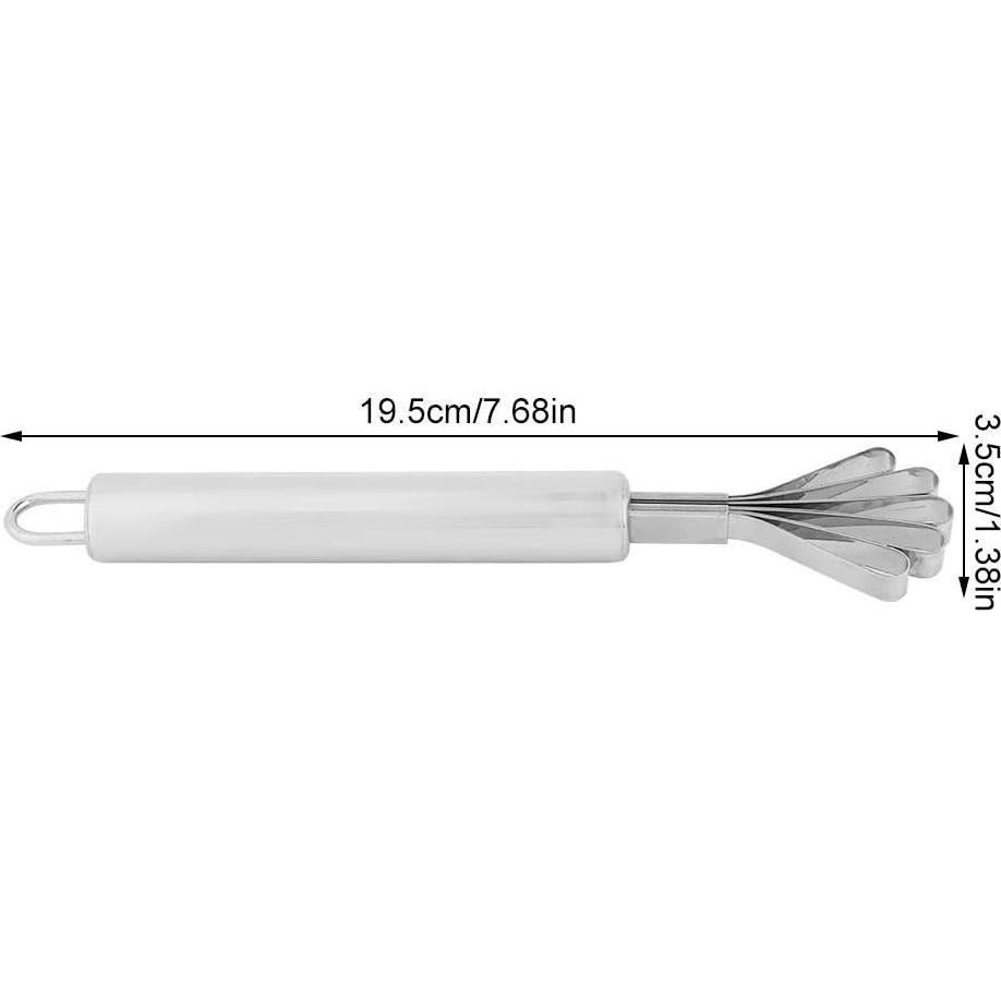 Raspador de Coco TOPINCN Acero Inoxidable 19.5x3.5cm Manual