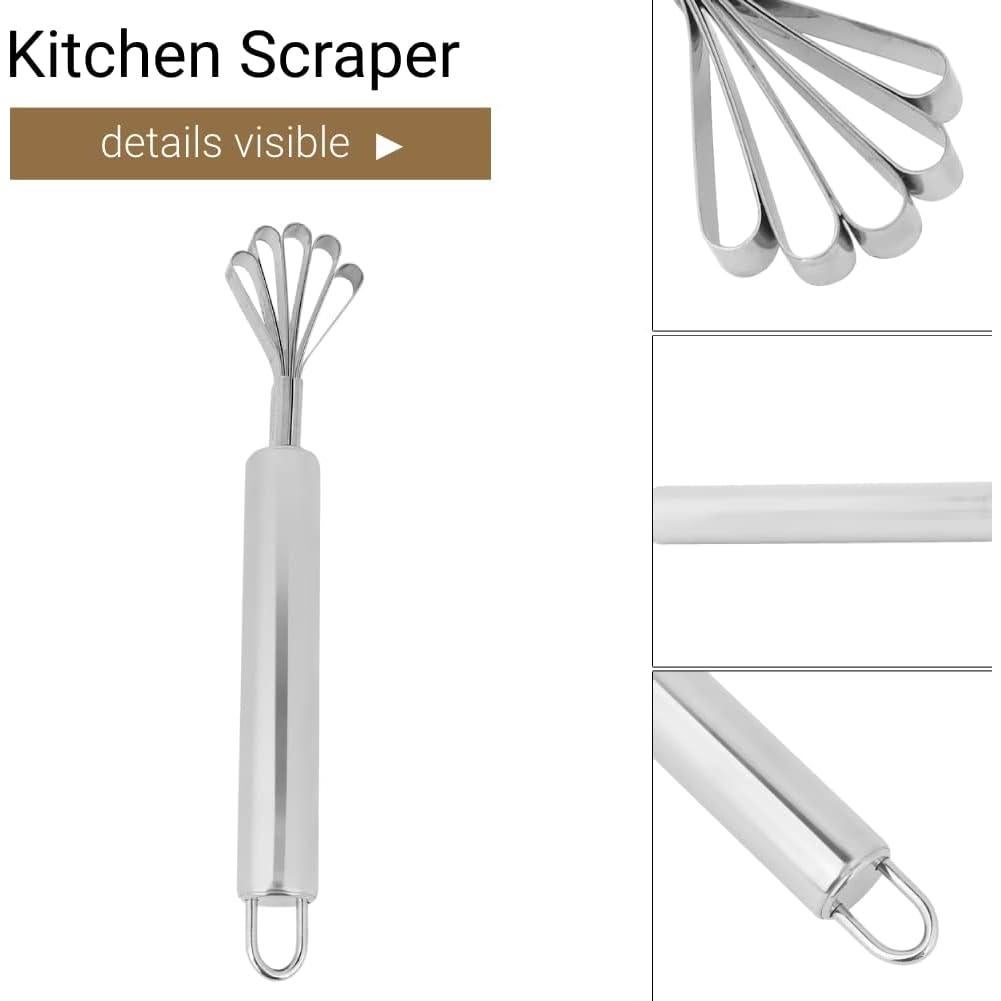 Raspador de Coco TOPINCN Acero Inoxidable 19.5x3.5cm Manual