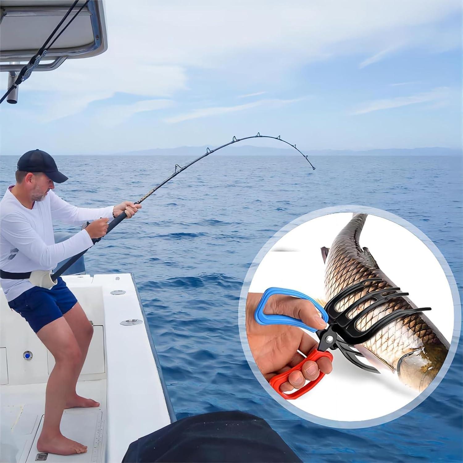 Agarrador de Pescado GNDROO 3 Garras Metal 2 Paquetes