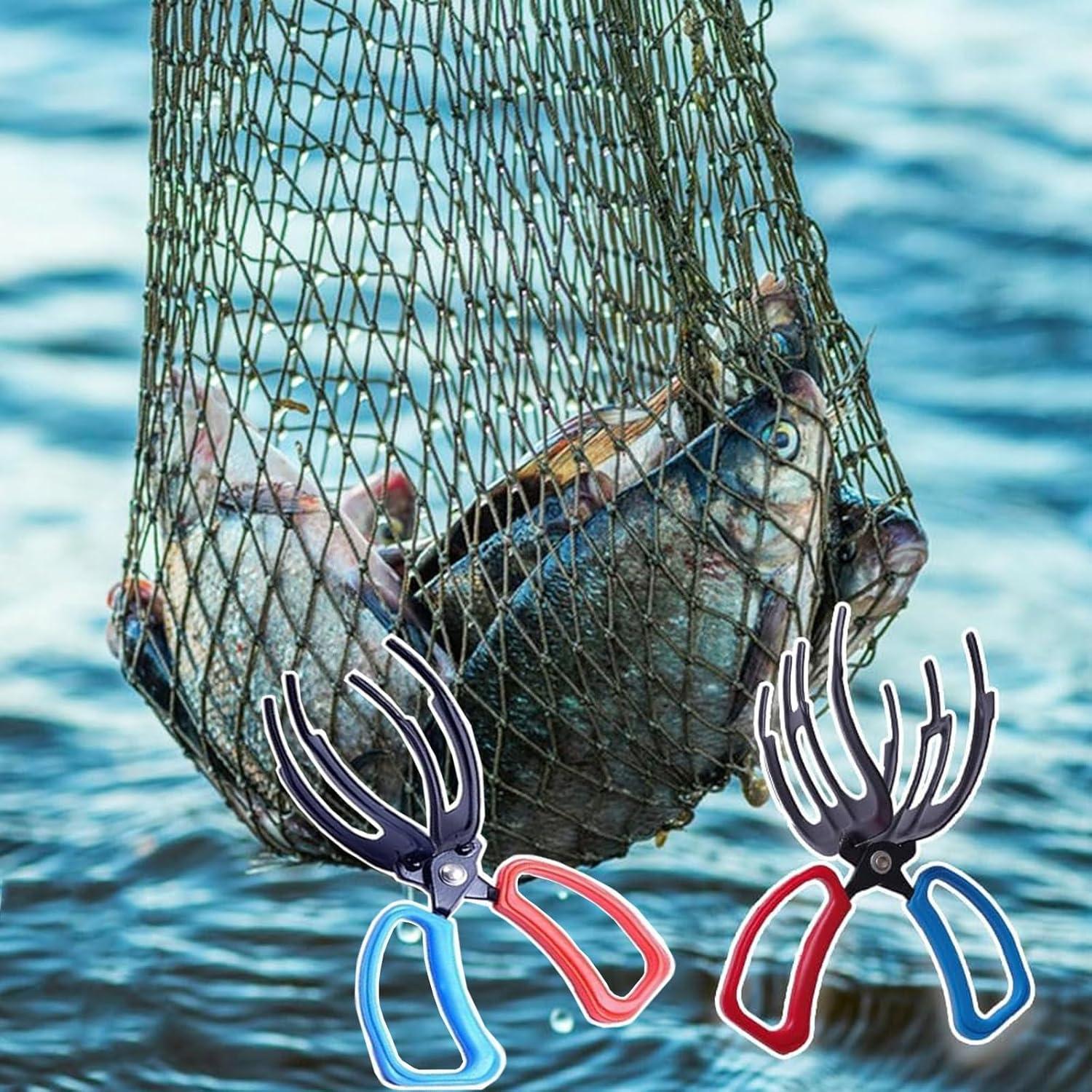 Agarrador de Pescado GNDROO 3 Garras Metal 2 Paquetes