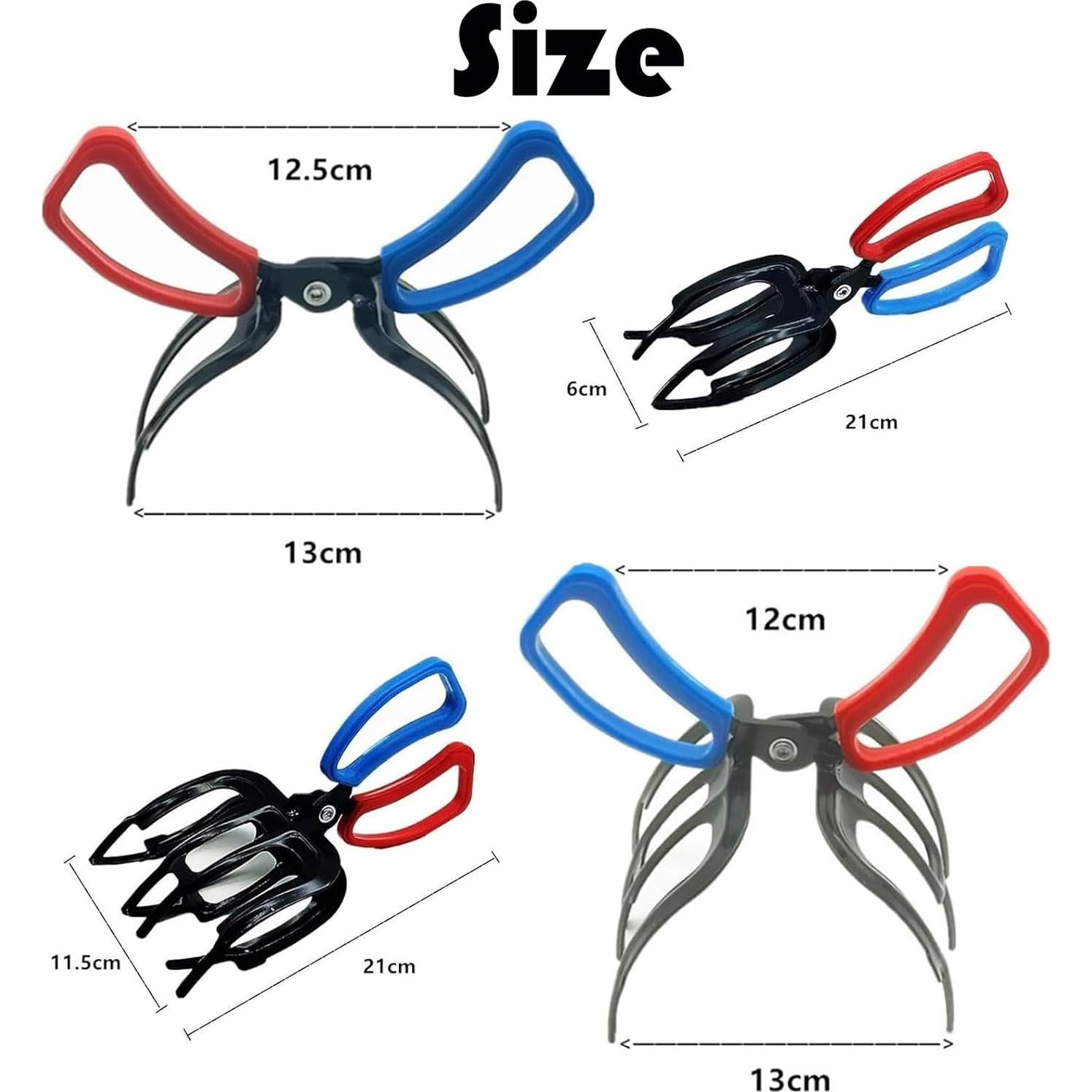 Agarrador de Pescado GNDROO 3 Garras Metal 2 Paquetes