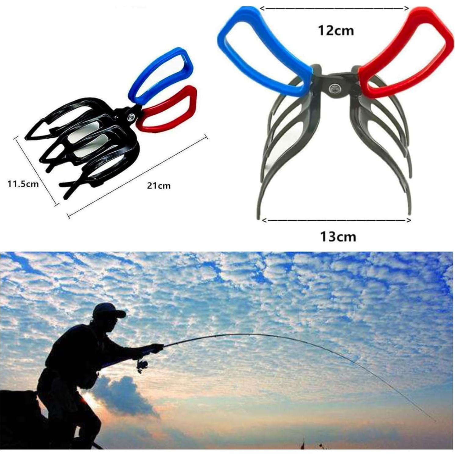 Agarre de Pescado Pomeyard 3 Garras Metal Antideslizante