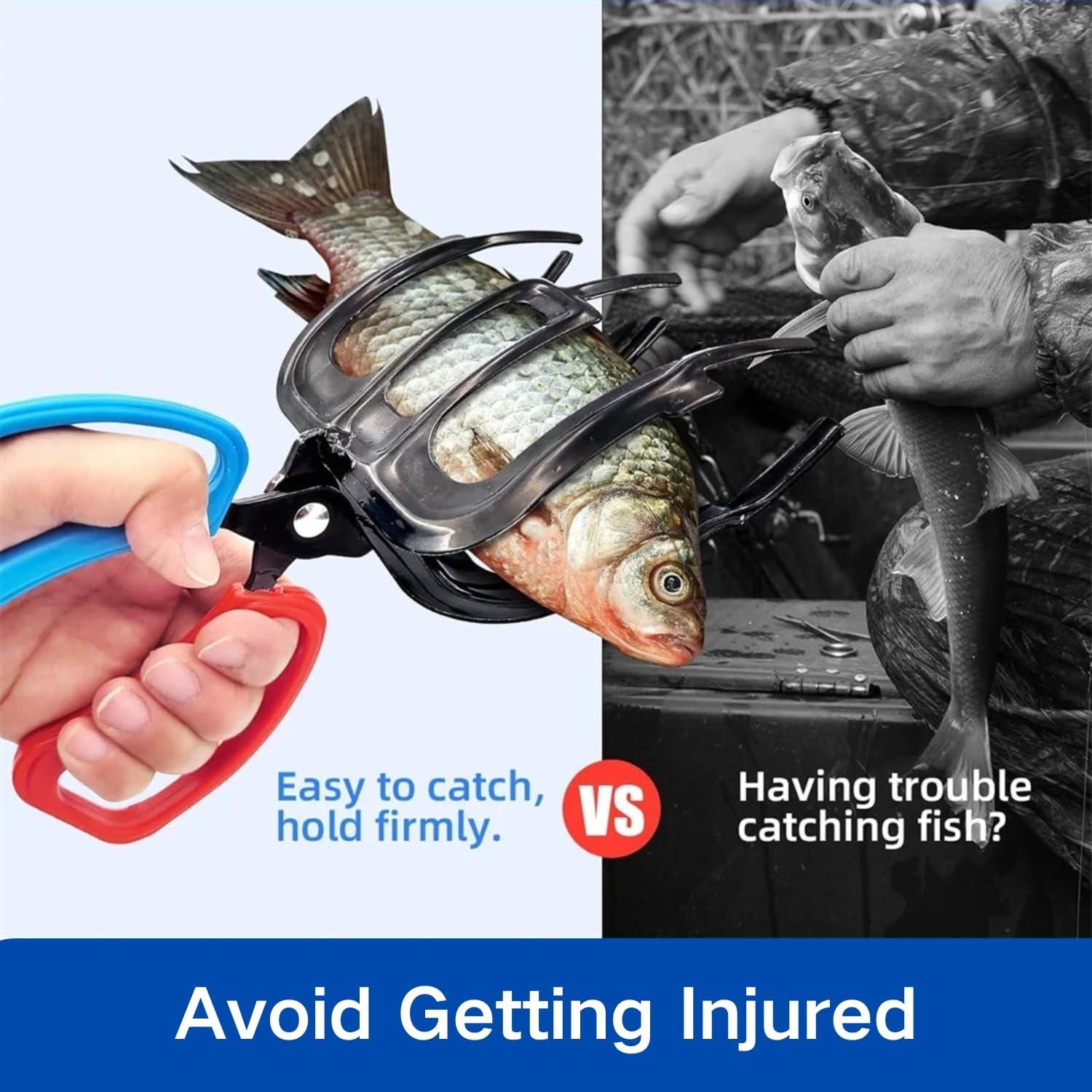 Agarre de Pescado Pomeyard 3 Garras Metal Antideslizante