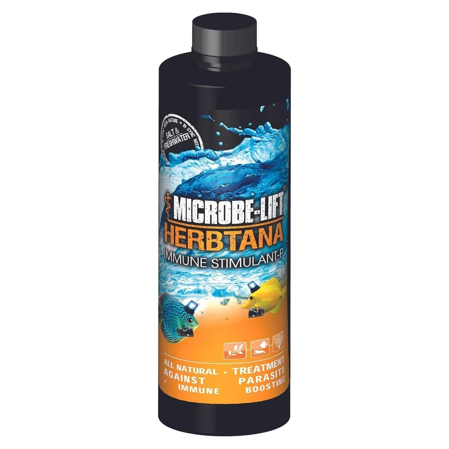 MICROBE-LIFT Herbtana 450ml - Tratamiento Parásitos Peces