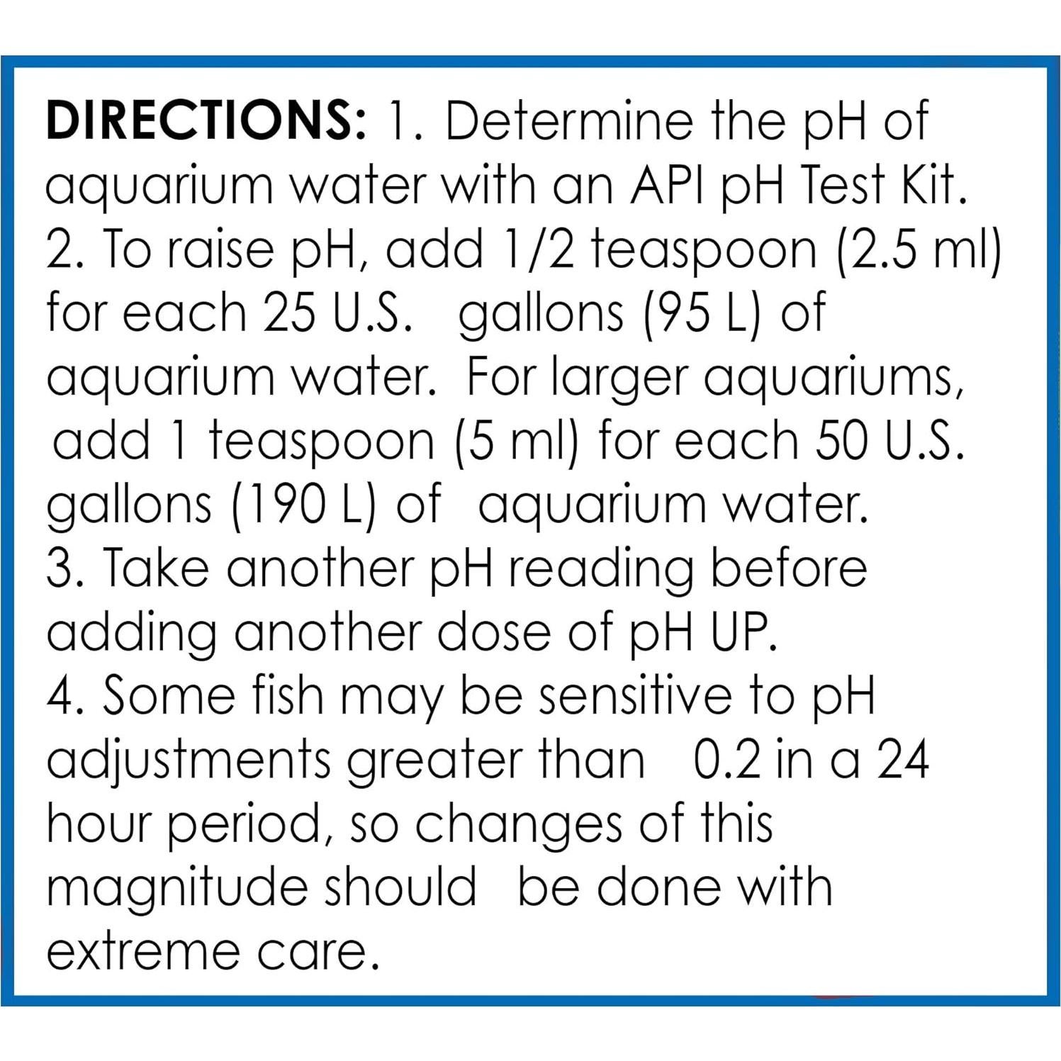 API pH UP 113.4 ml - Solución para Aumentar pH Acuario Dulce