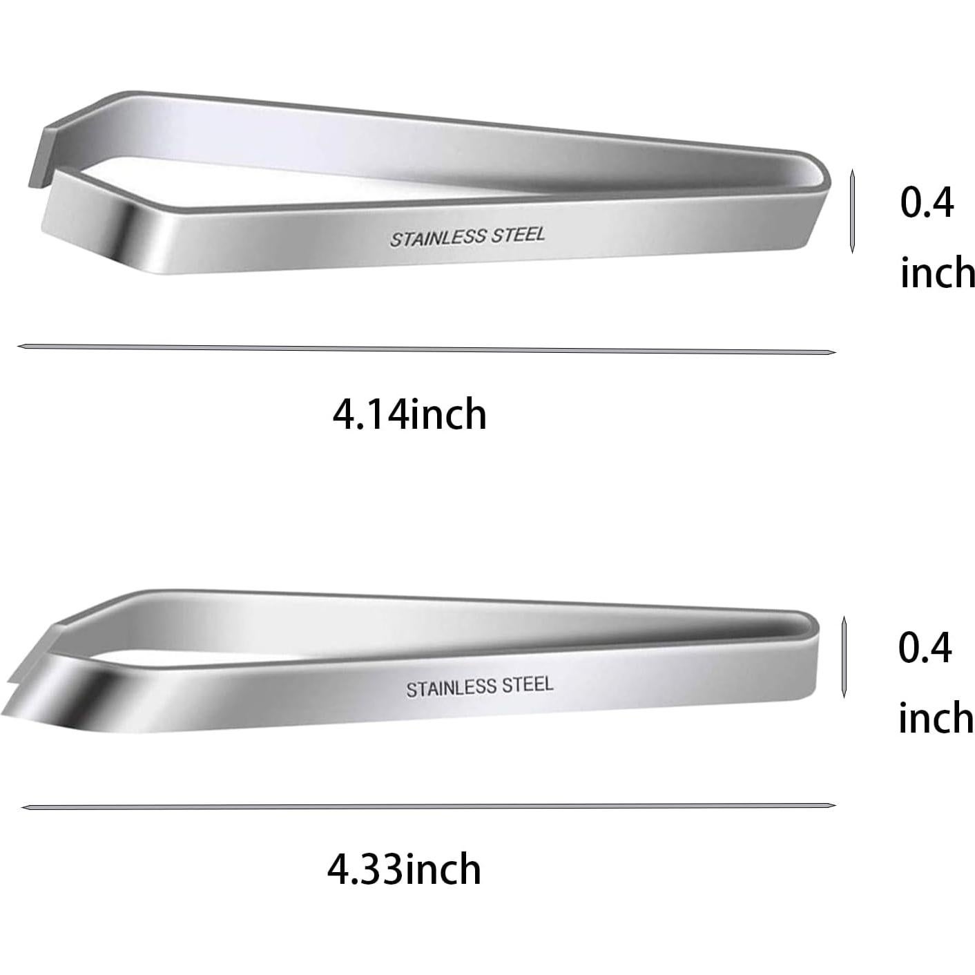 Juego de Pinzas de Hueso de Pescado Magiiczol - Acero Inoxidable