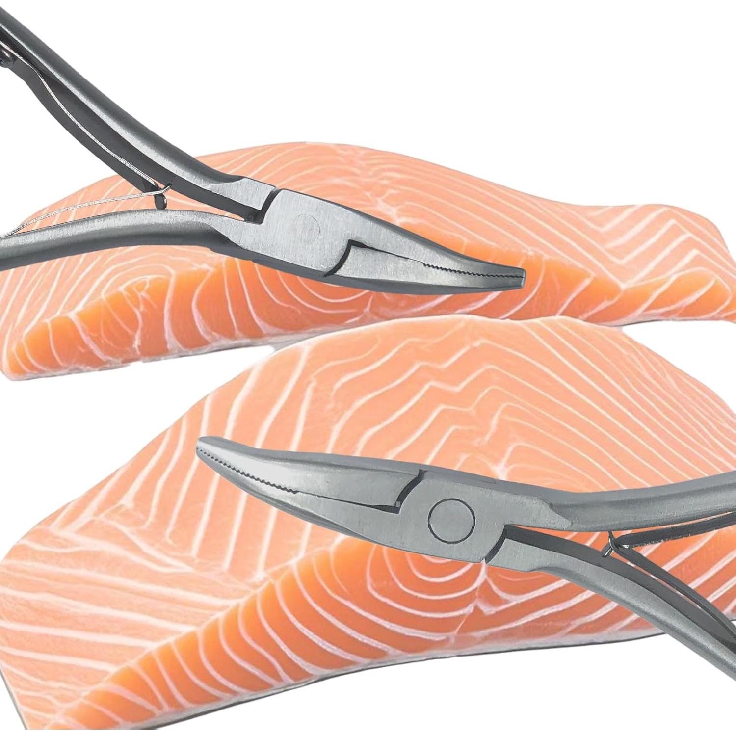 Juego de Pinzas de Hueso de Pescado Magiiczol - Acero Inoxidable