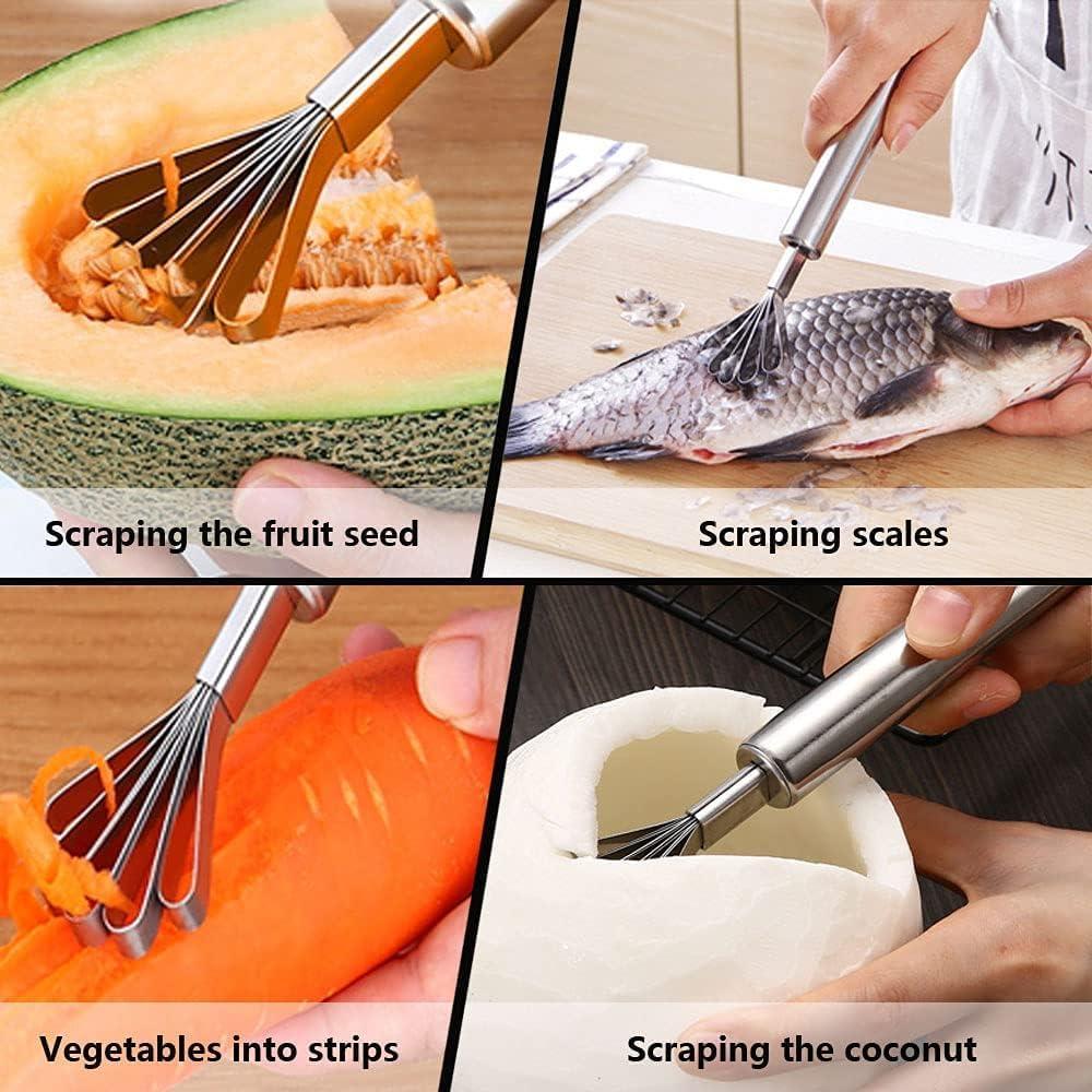 Rallador de Coco AANAN de Acero Inoxidable 19.5 cm