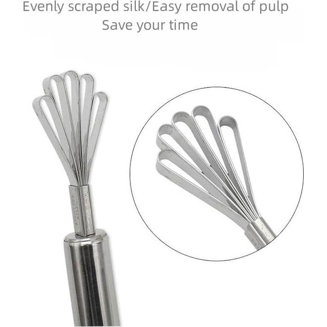 Rallador de Coco AANAN de Acero Inoxidable 19.5 cm