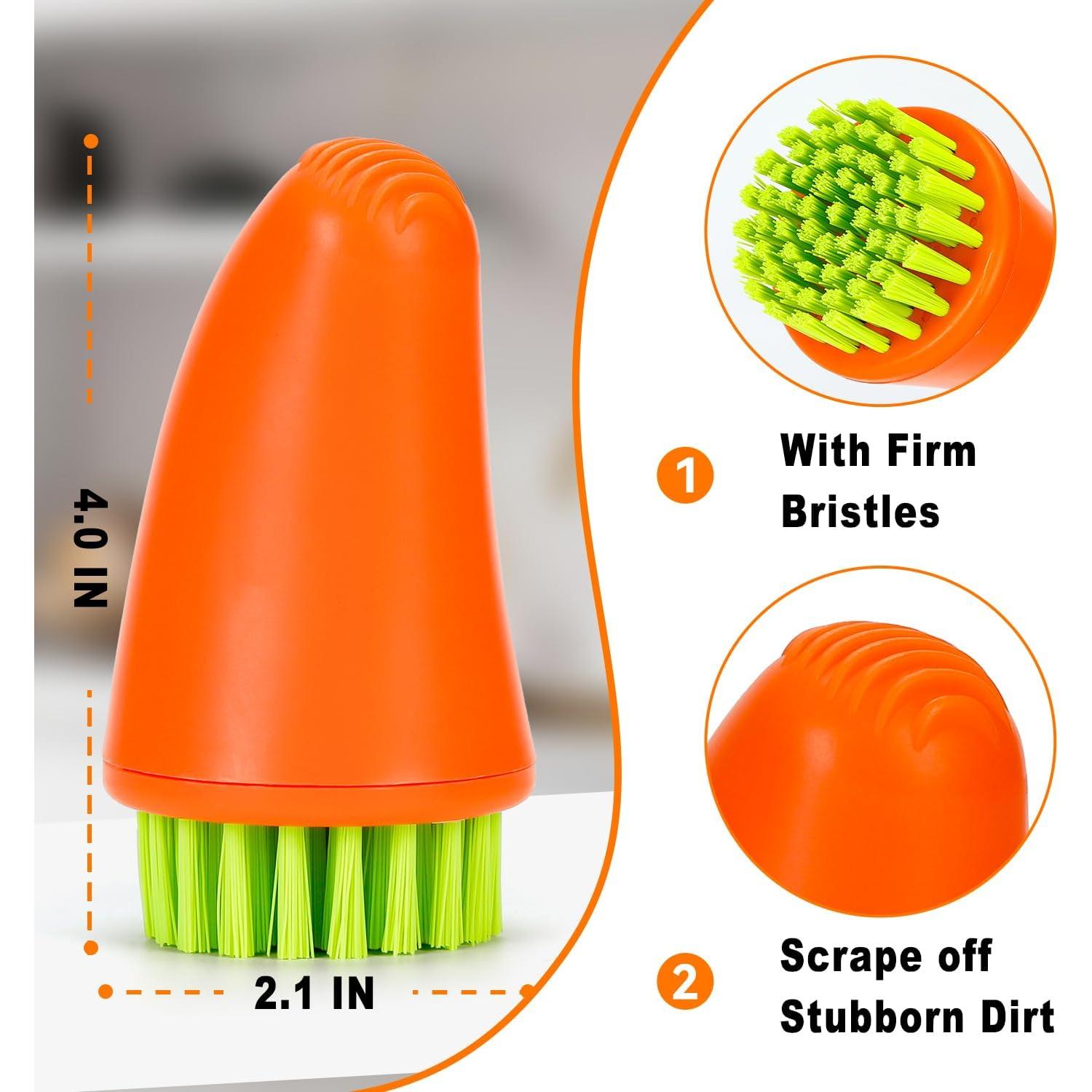 Cepillo de Verduras RADESCOO en Forma de Zanahoria - 58g