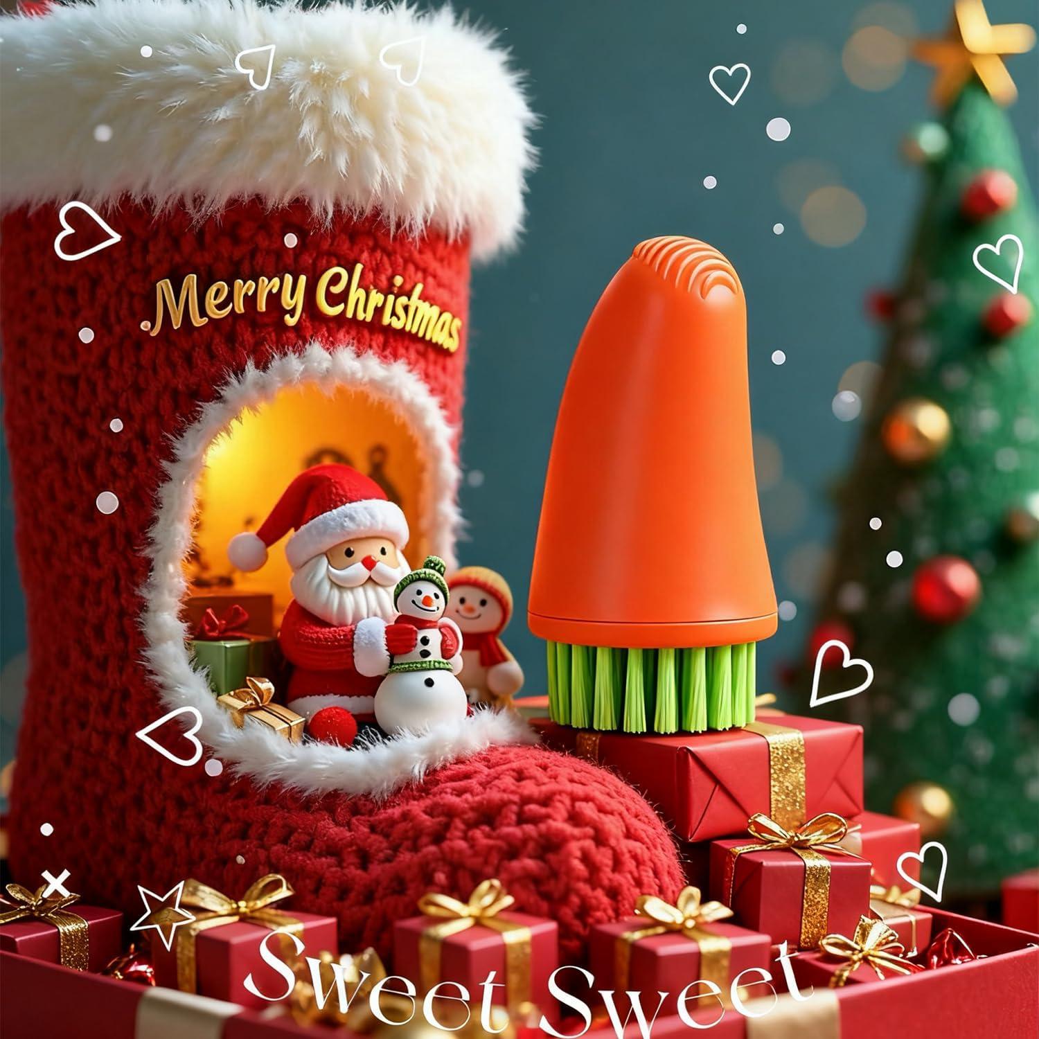 Cepillo de Verduras RADESCOO en Forma de Zanahoria - 58g