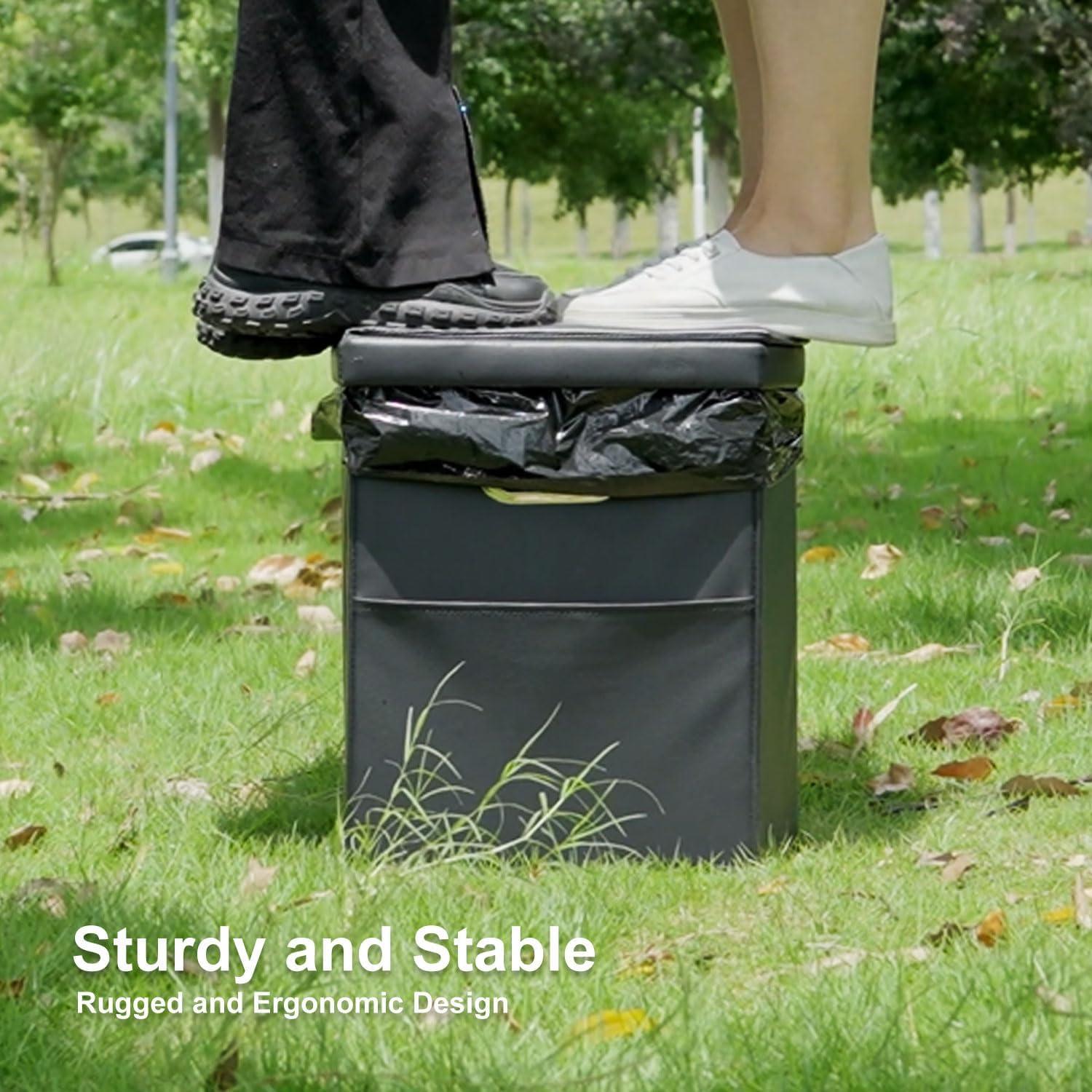 Inodoro Portátil Ann Katy XL Plegable para Camping