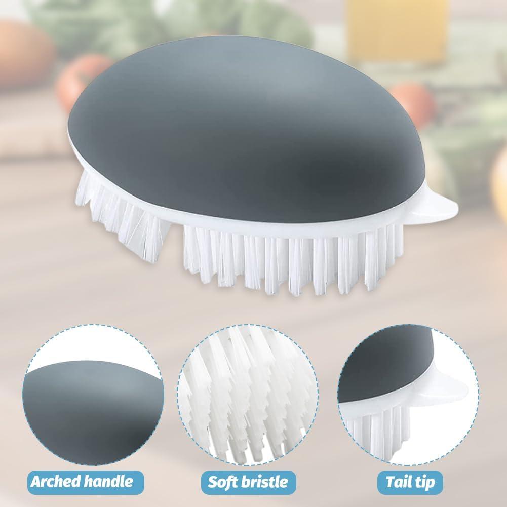 Paquete de 2 cepillos para verduras XuYelora - Antideslizante