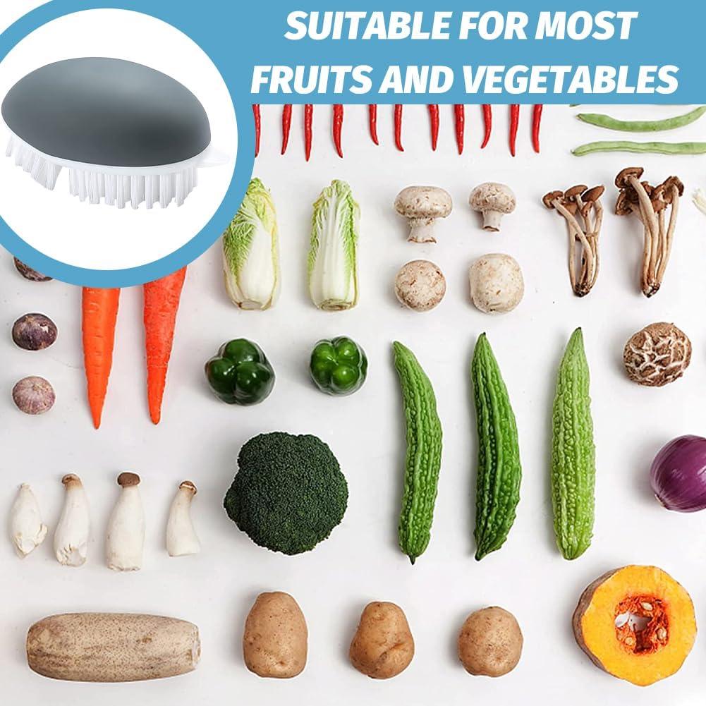 Paquete de 2 cepillos para verduras XuYelora - Antideslizante