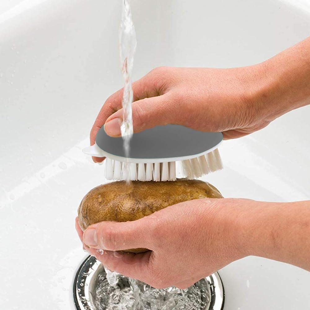 Paquete de 2 cepillos para verduras XuYelora - Antideslizante