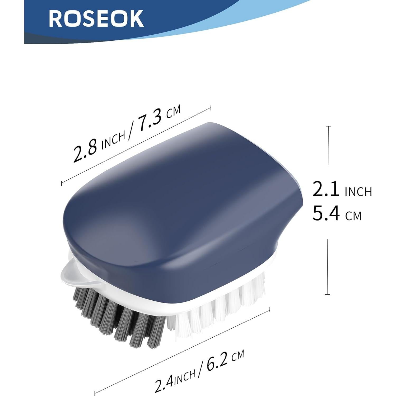 Cepillo de Cocina ROSEOK para Patatas y Verduras - 2 Unidades