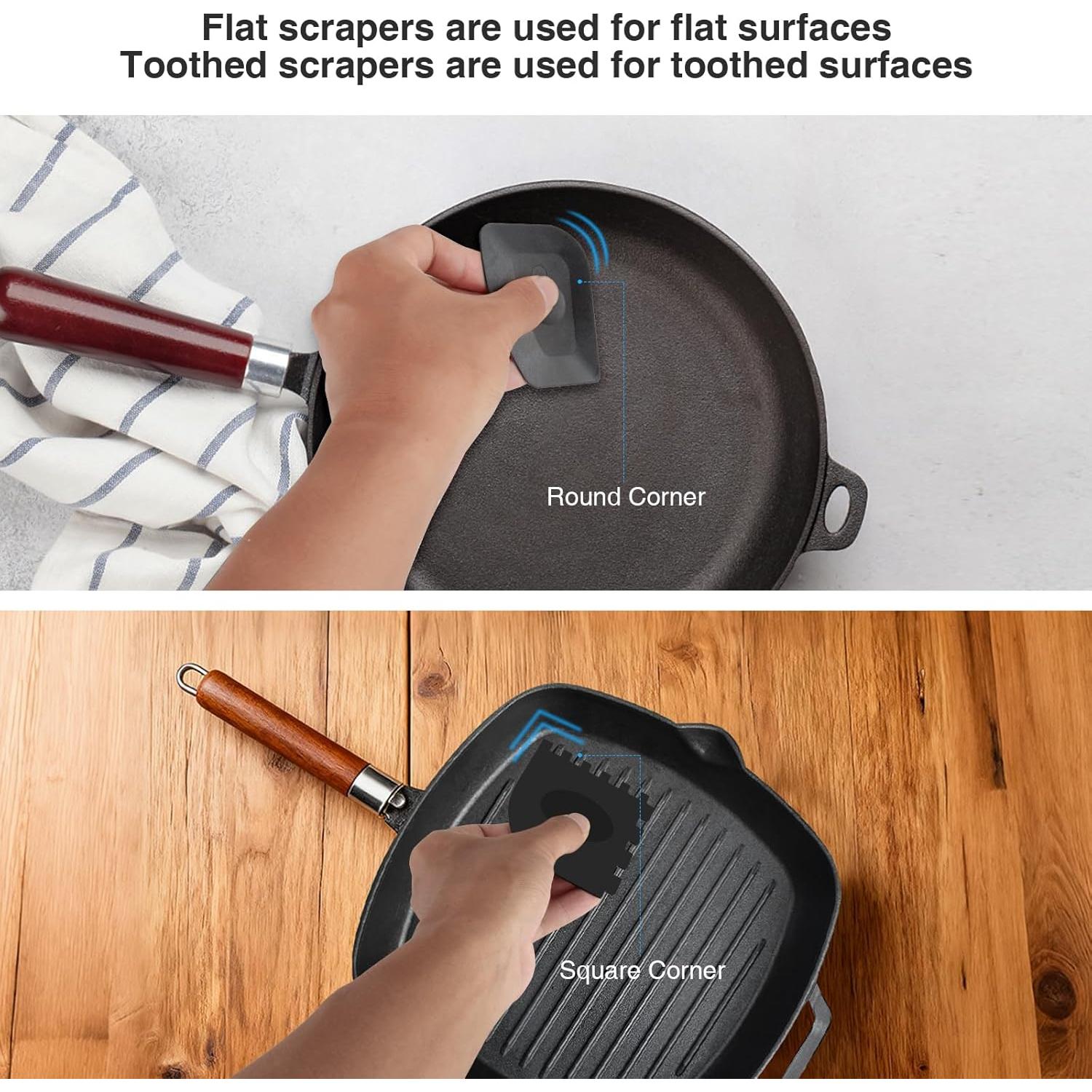 Estropajo de Malla de Cadena Beeptrum con Mango de Bambú